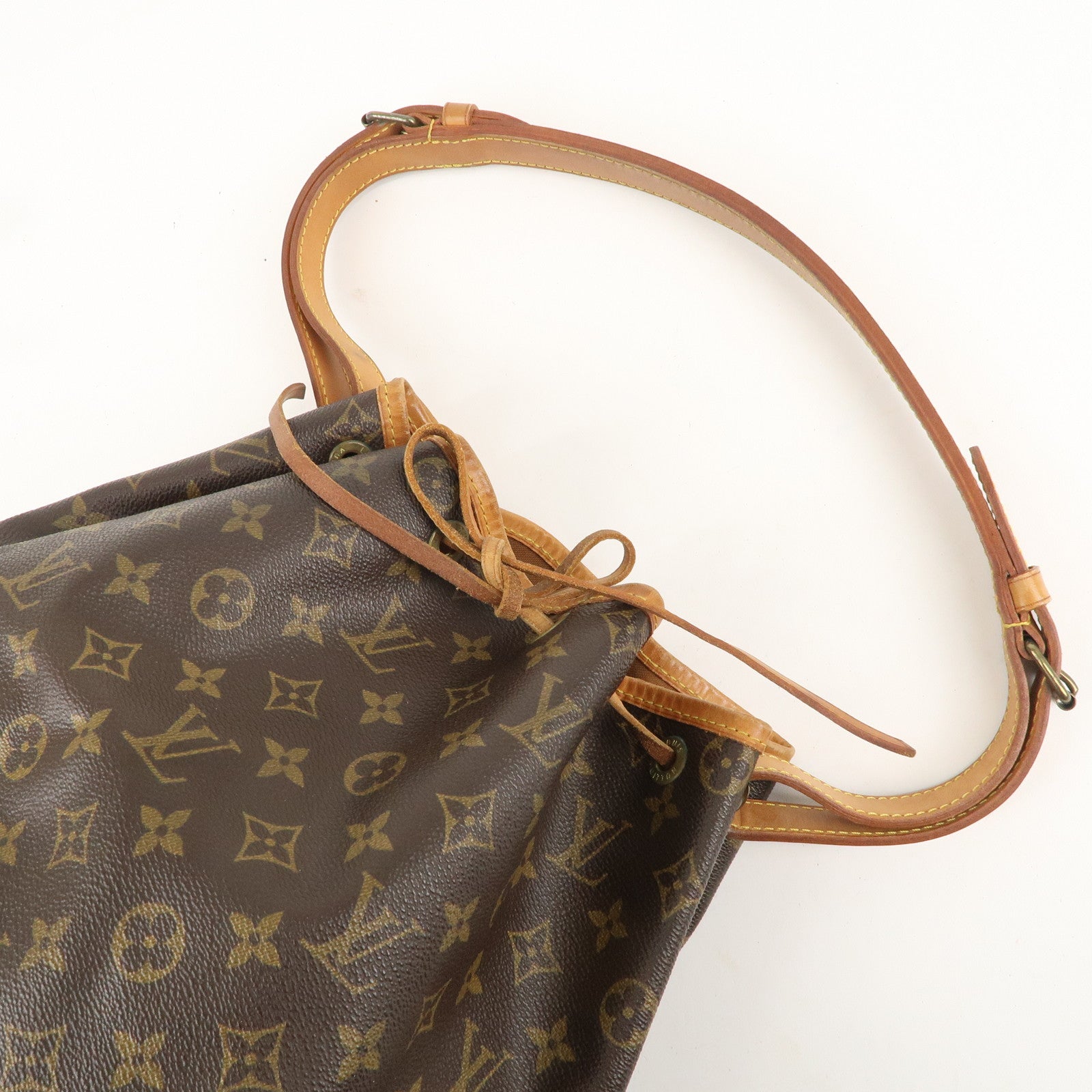 Louis Vuitton Monogram Noe Shoulder Bag Hand Bag Brown M42224