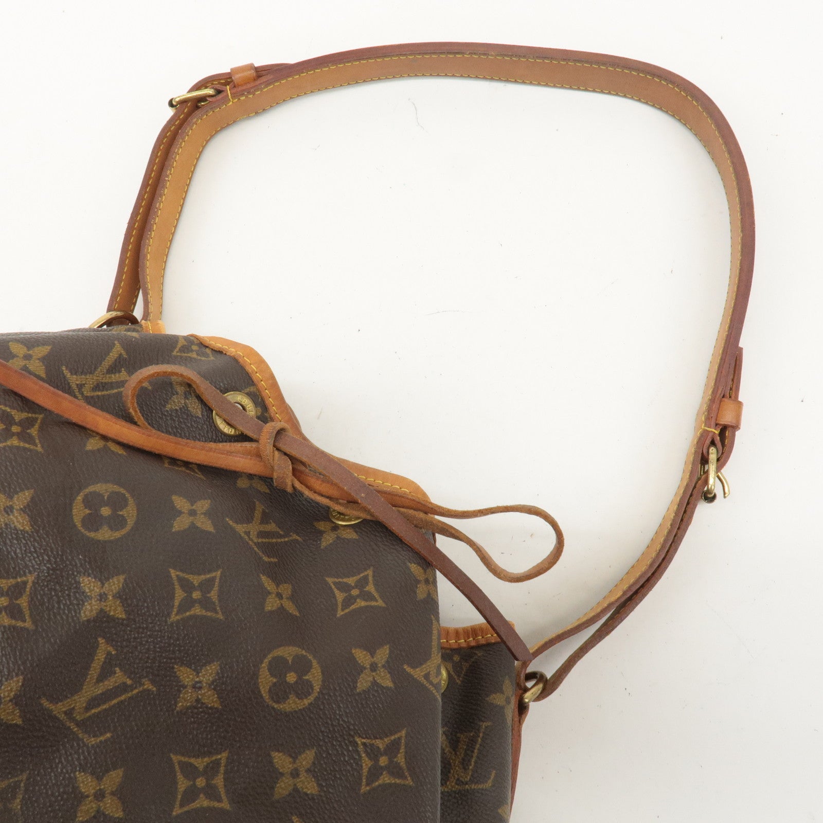 Louis Vuitton Monogram Noe Shoulder Bag Hand Bag Brown M42224