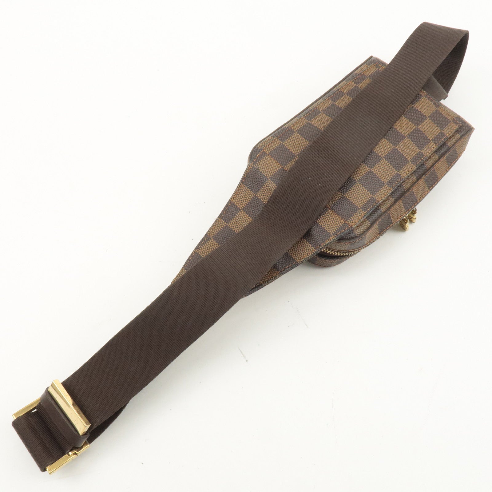 Louis Vuitton Damier Geronimos Body Bag Waist Bag Brown N51994