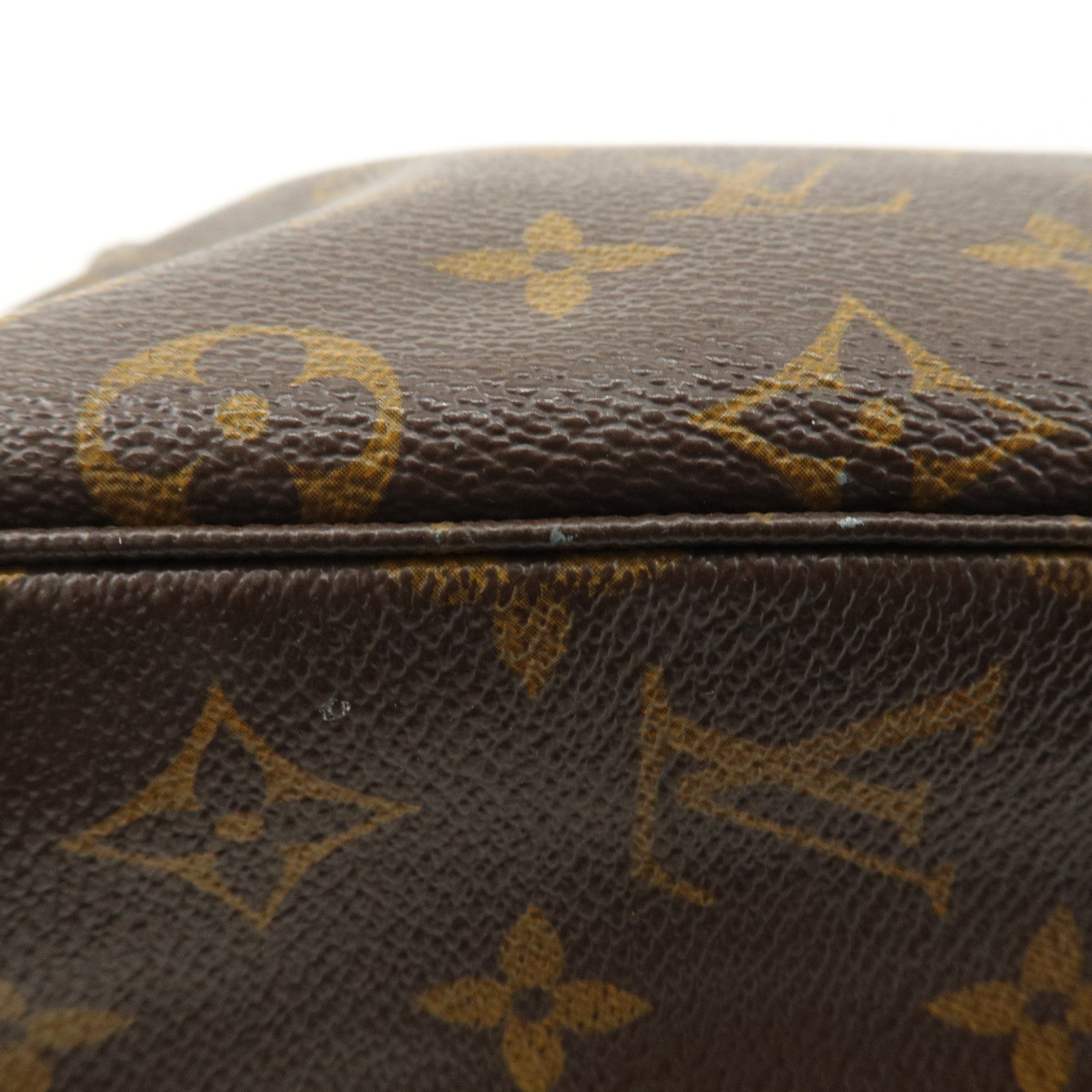 Louis Vuitton Monogram Trousse Toilette 28 Pouch Brown M47522