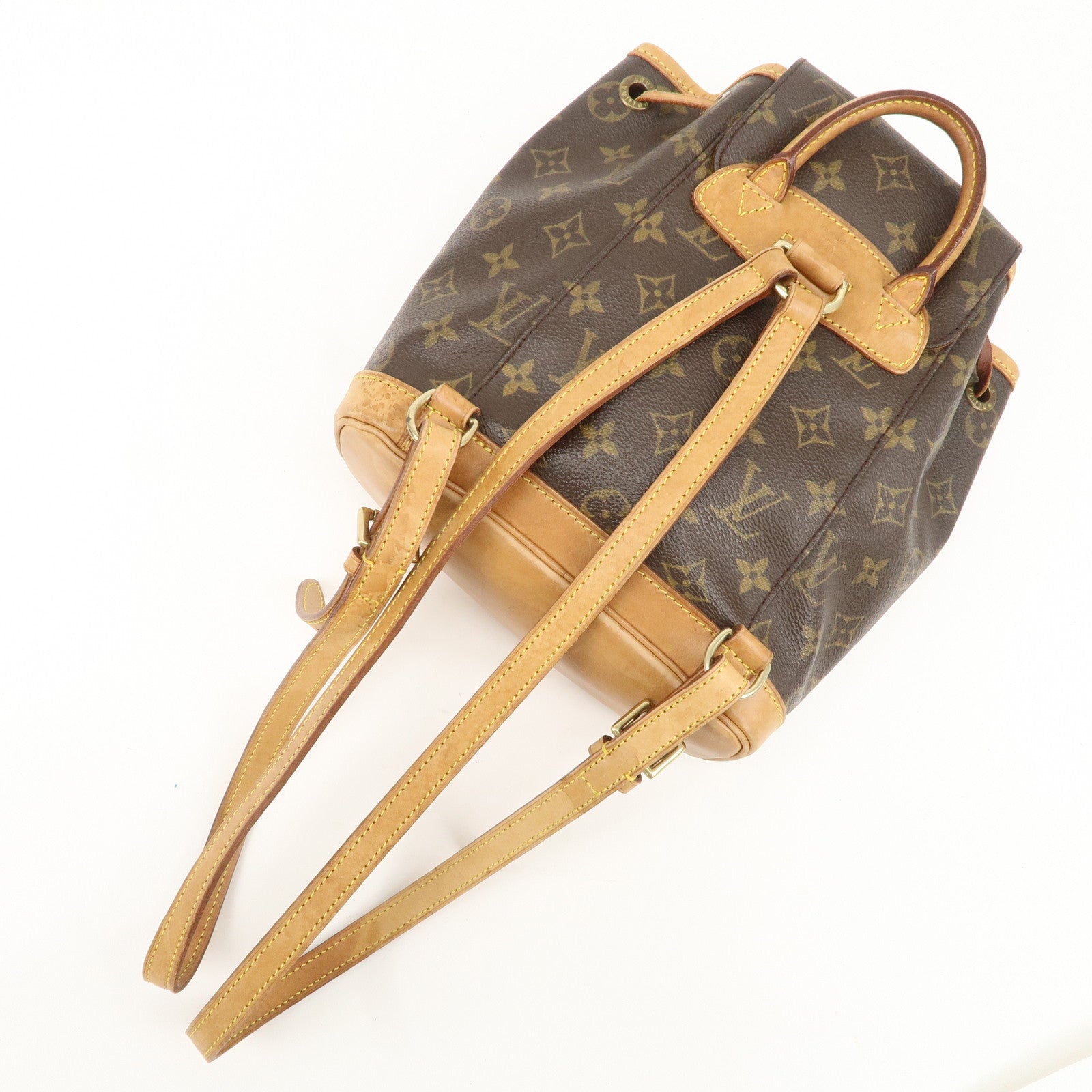 Louis Vuitton Monogram Mini Montsouris Back Pack Bag M51137 Used