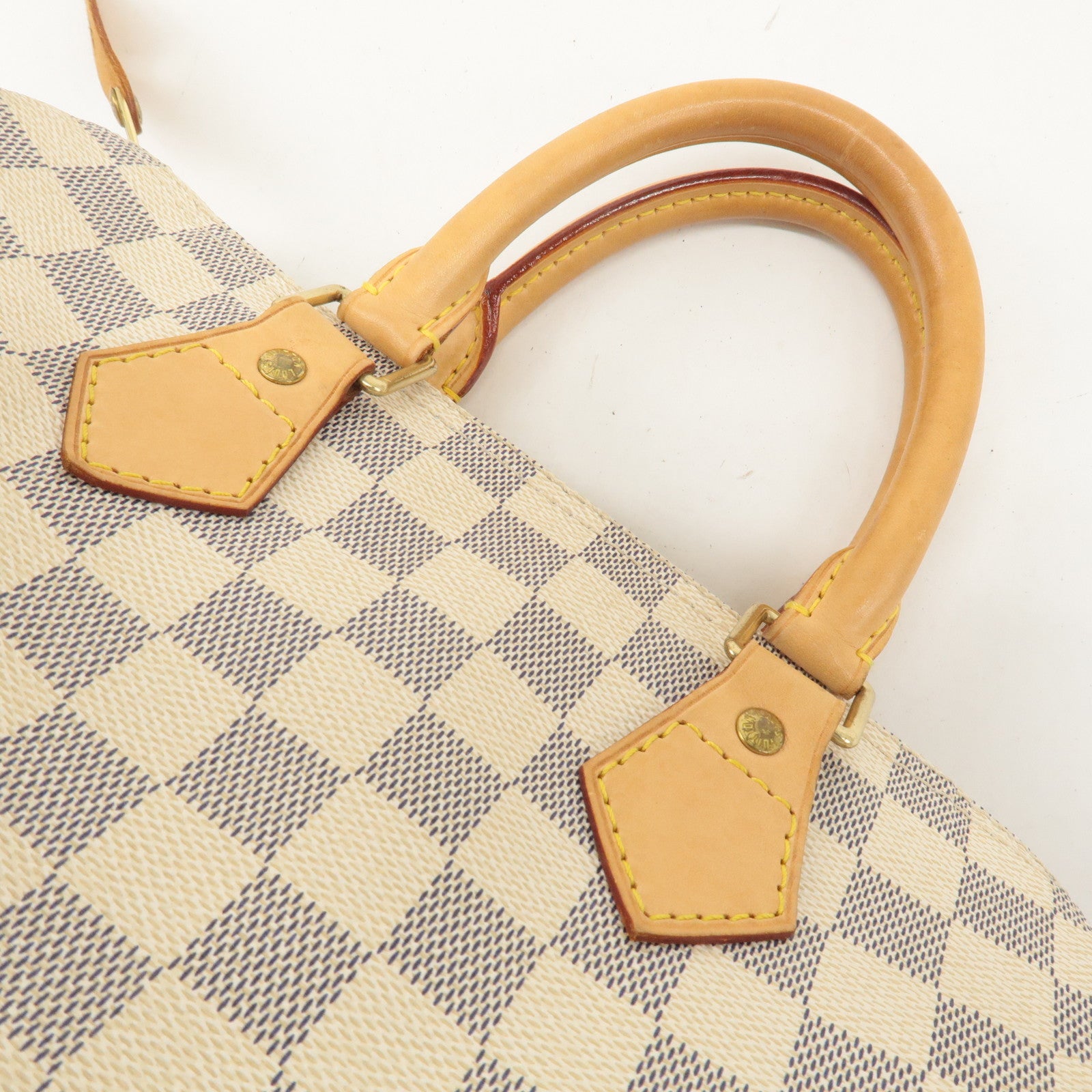 Louis Vuitton Damier Azur Speedy 25 Boston Hand Bag N41534