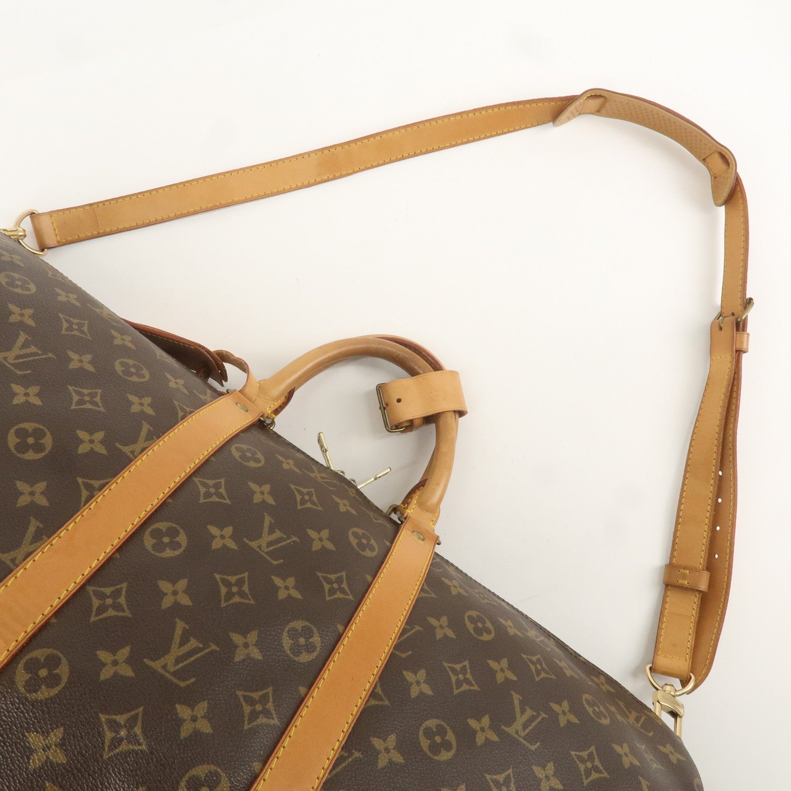 Louis Vuitton Monogram Keep All Bandouliere 55 Bag M41414