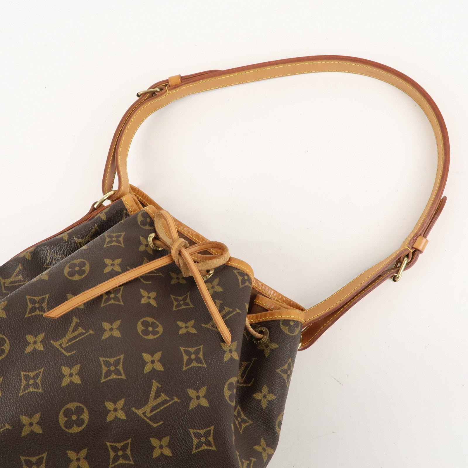 Louis Vuitton Monogram Noe Shoulder Bag Hand Bag Brown M42224