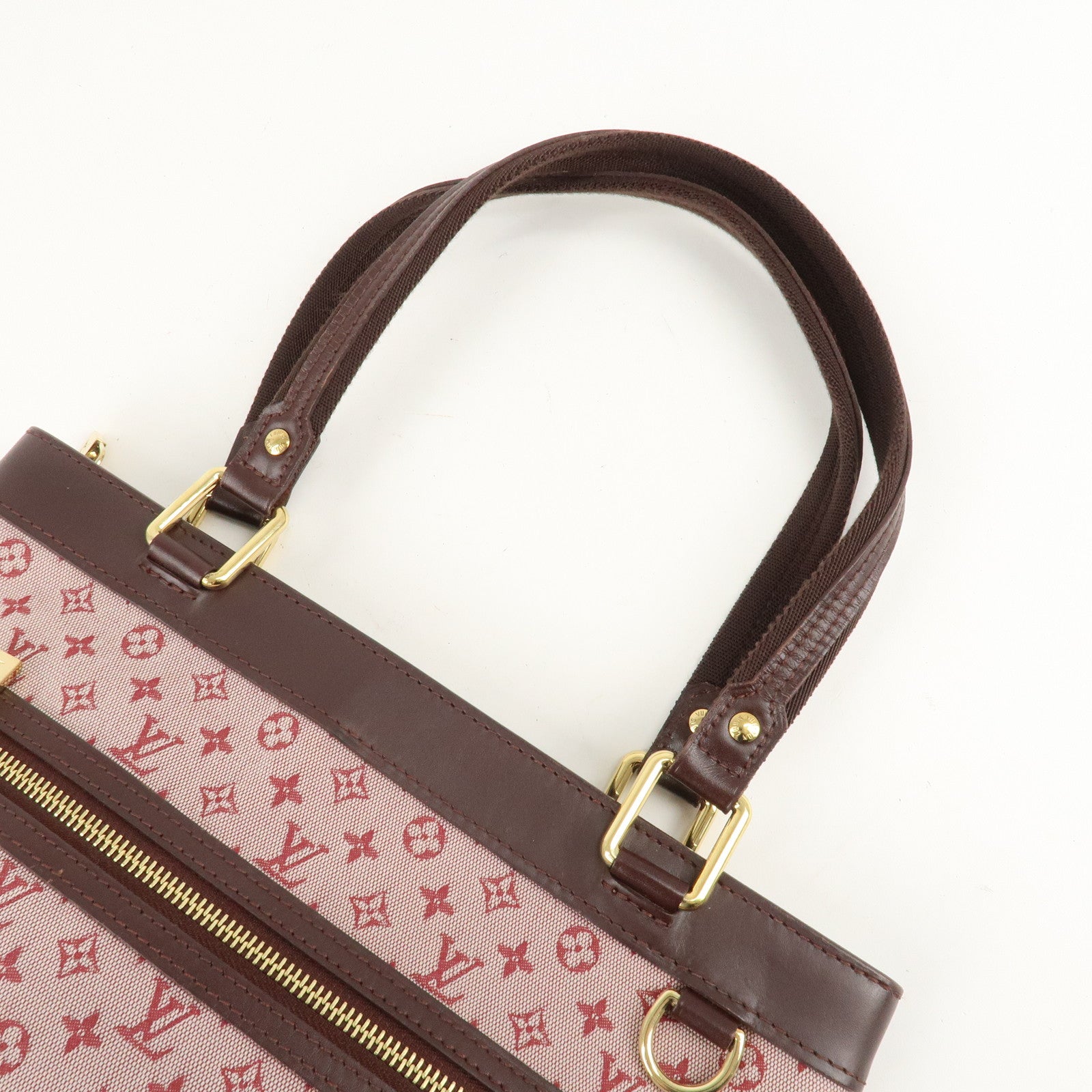 Louis Vuitton Monogram Mini Lucille PM Hand Bag Cherry M92678 Used