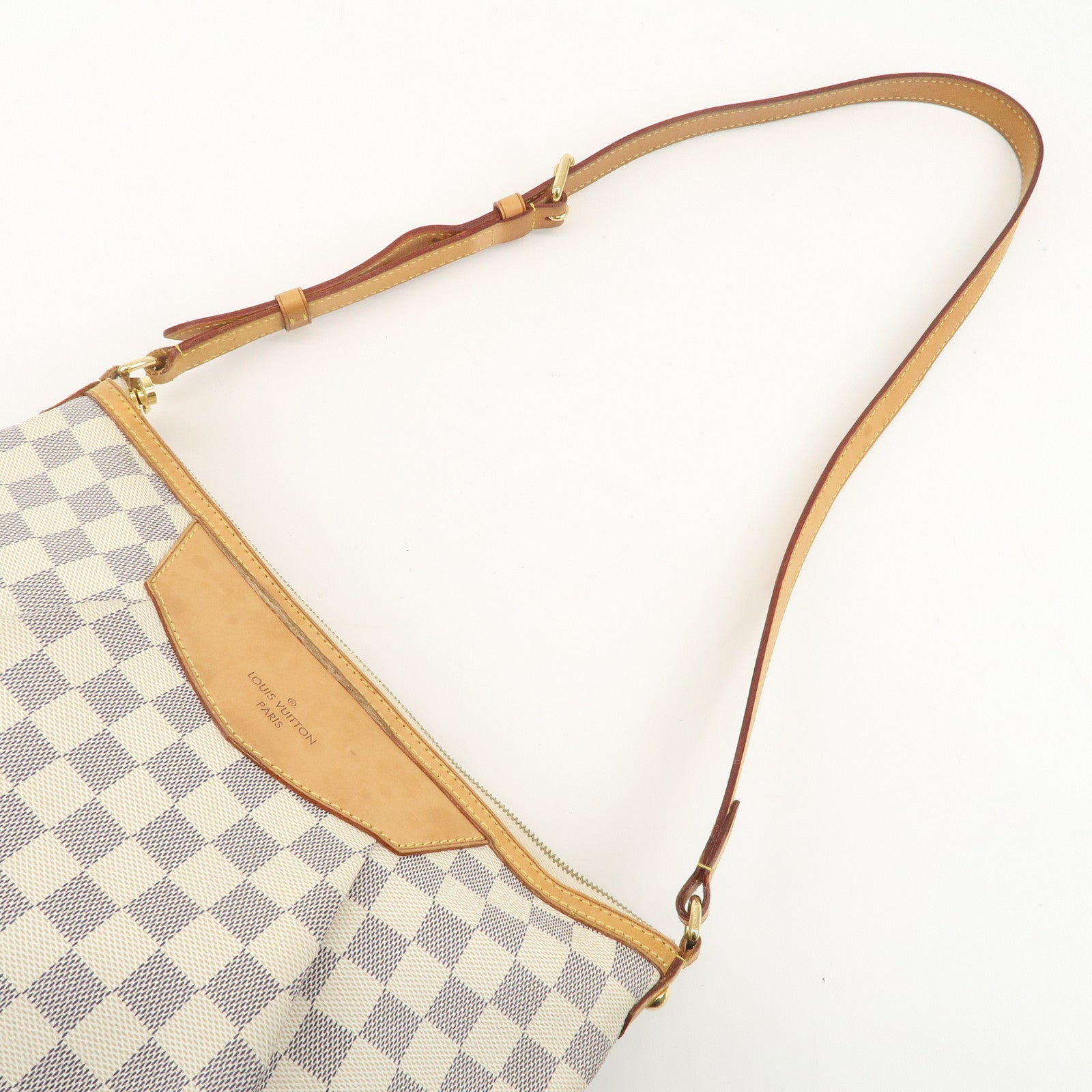 Louis Vuitton Damier Azur Siracusa MM Shoulder Bag N41112