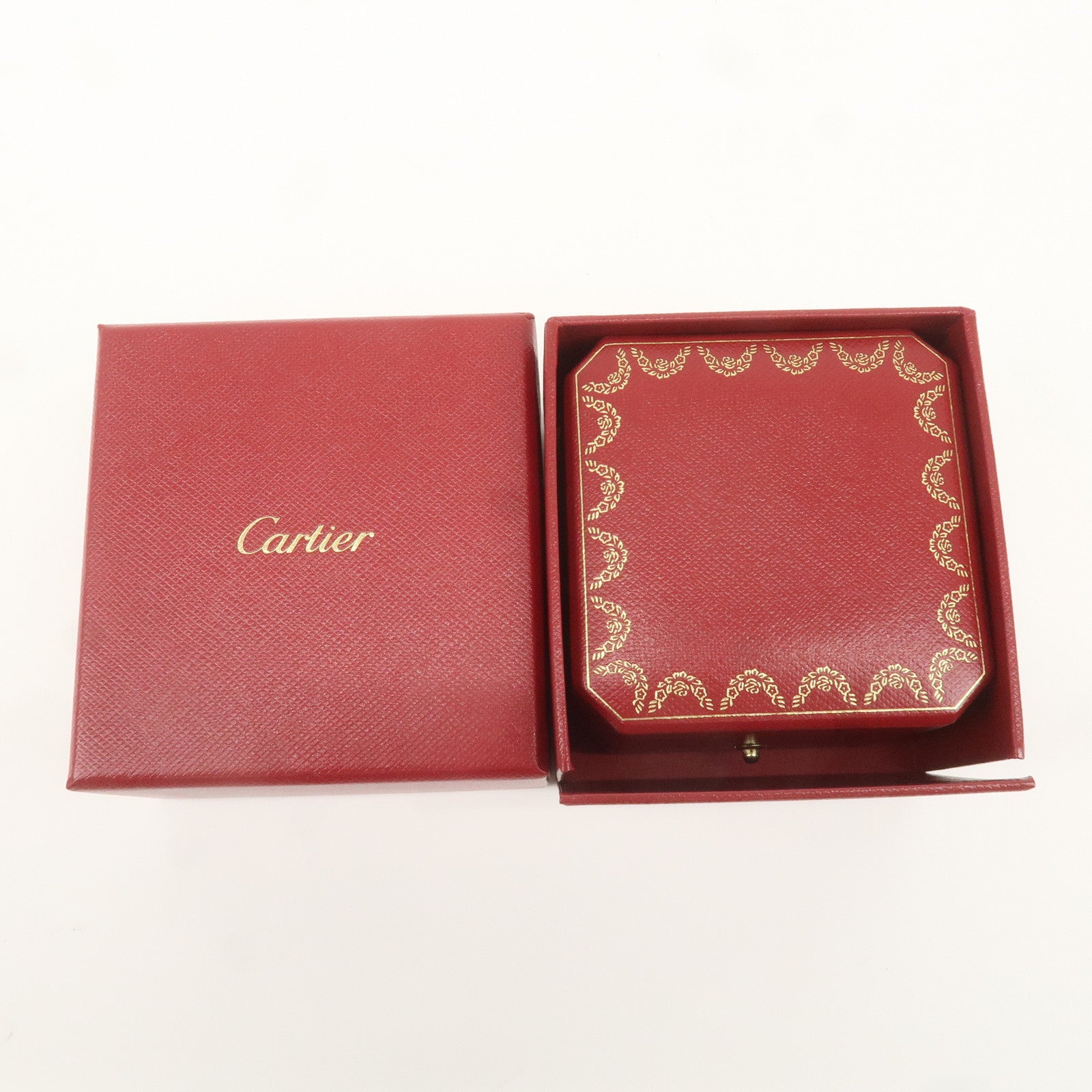 Cartier Set of 2 Ring Box Display Box Jewelry Box For Ring