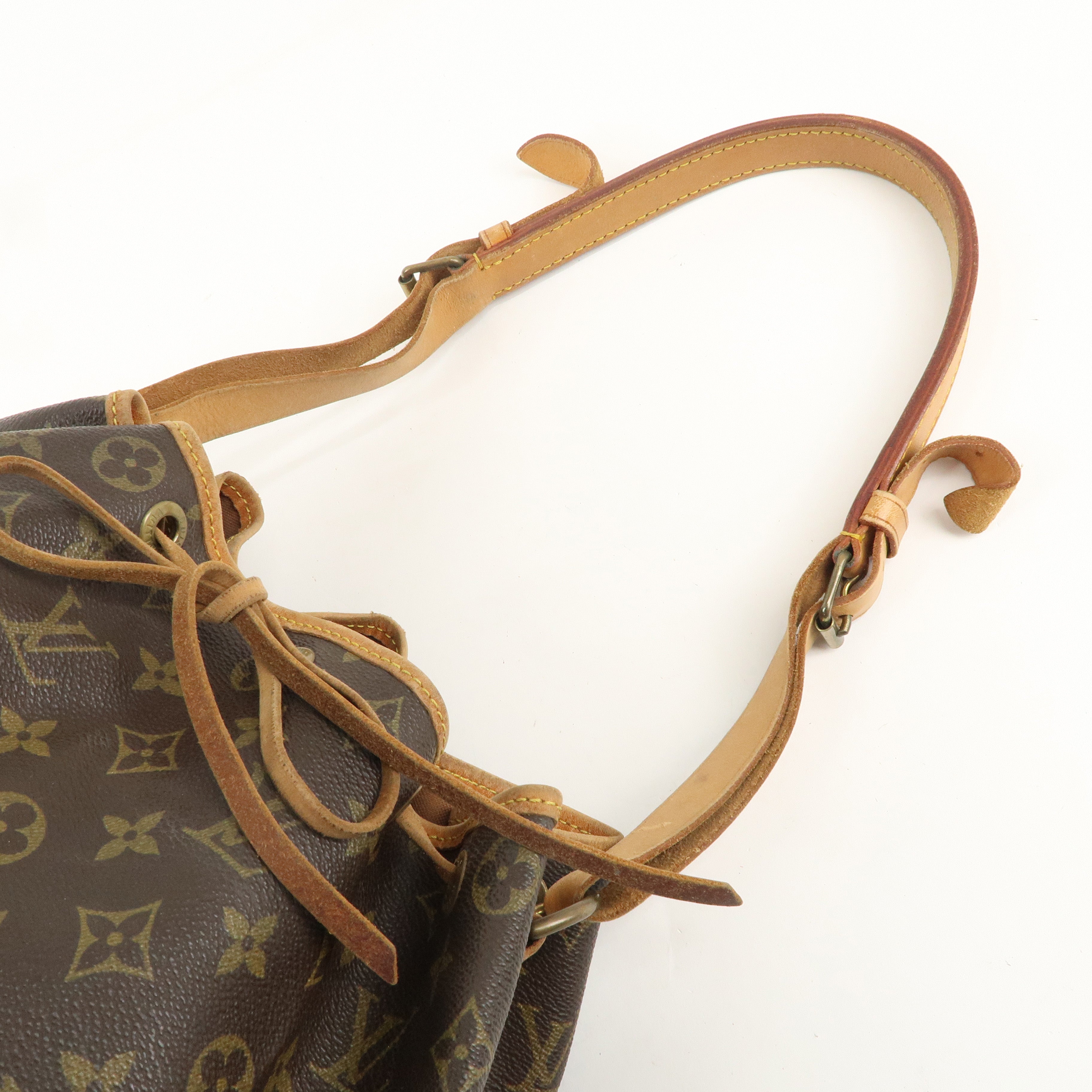 Louis Vuitton Monogram Noe Shoulder Bag Hand Bag Brown M42224