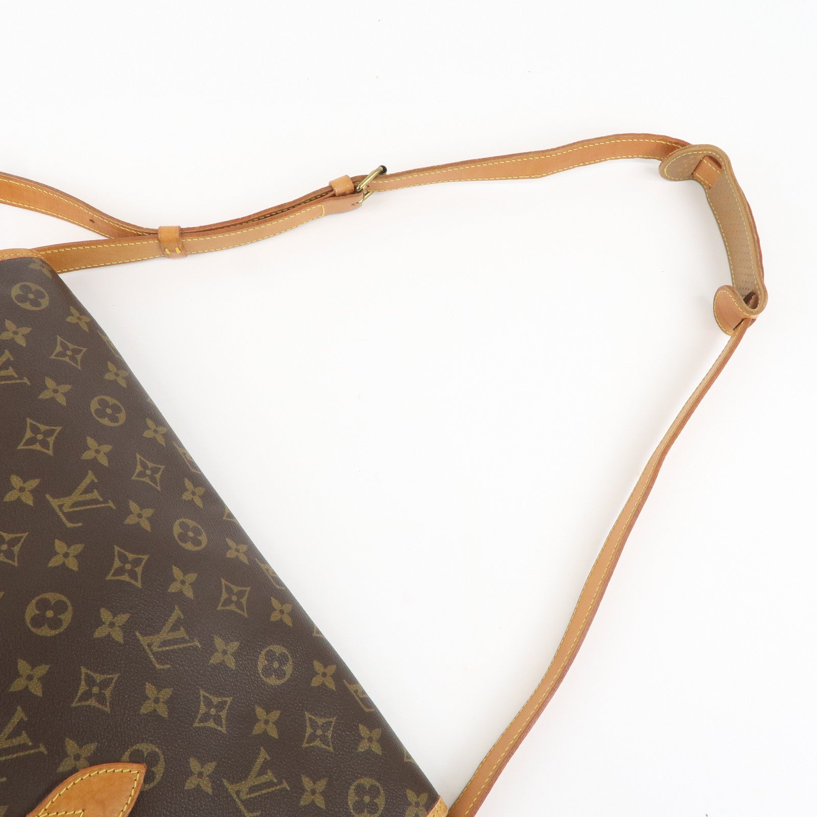 Louis Vuitton Monogram Gibeciere GM Shoulder Bag M42246