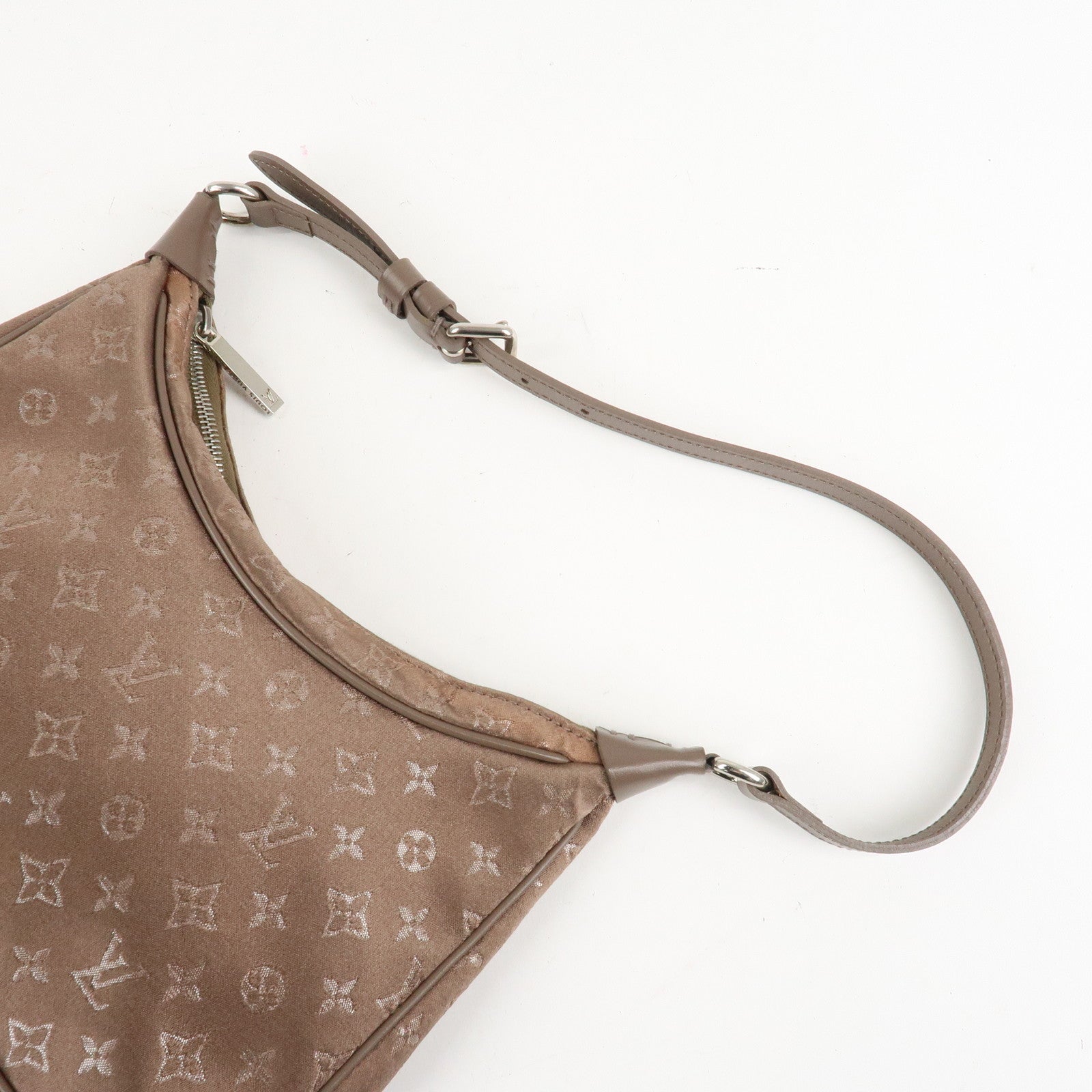 Louis Vuitton Monogram Satin Little Boulogne Hand Bag M92143