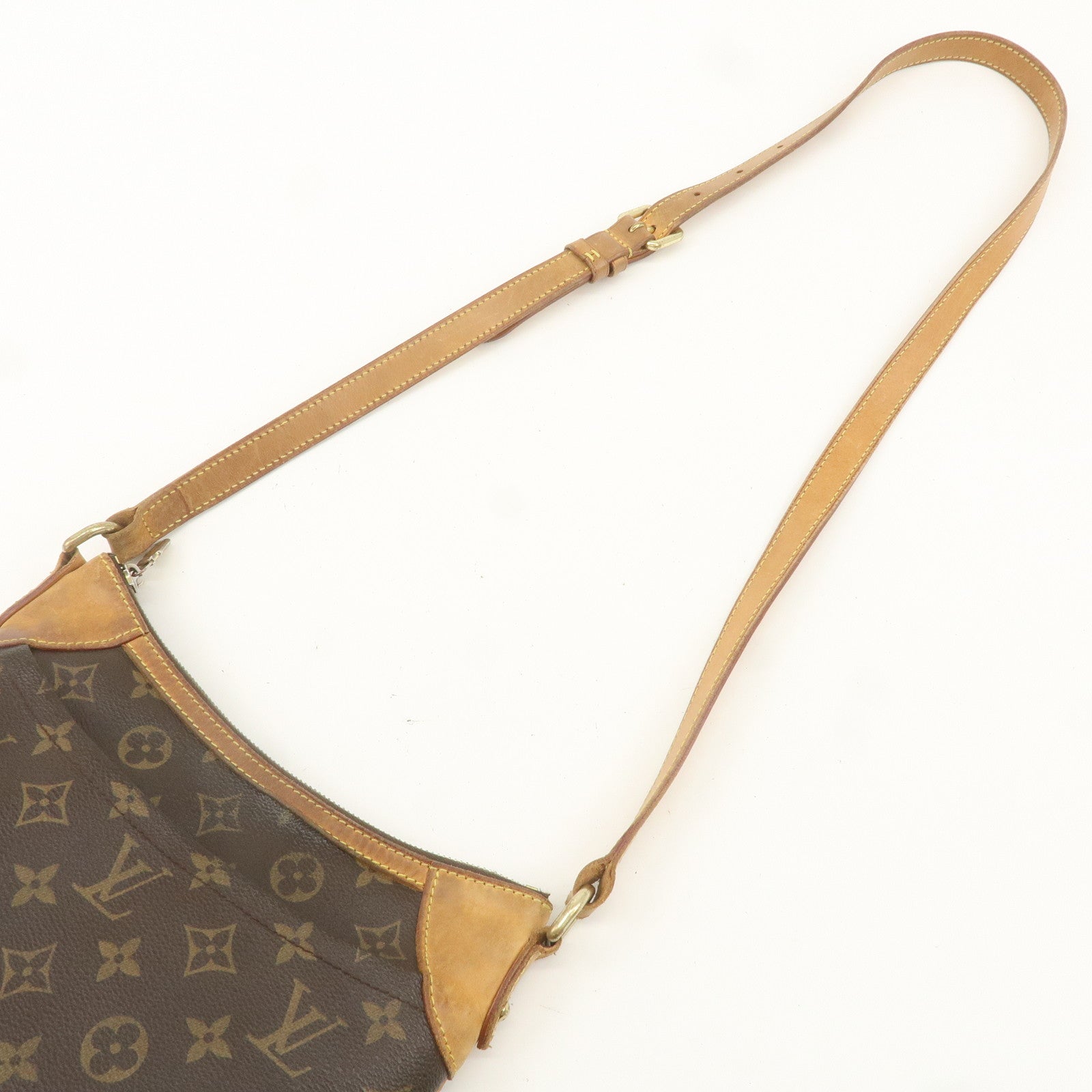 Louis Vuitton Monogram Odeon PM Shoulder Bag Brown M56390