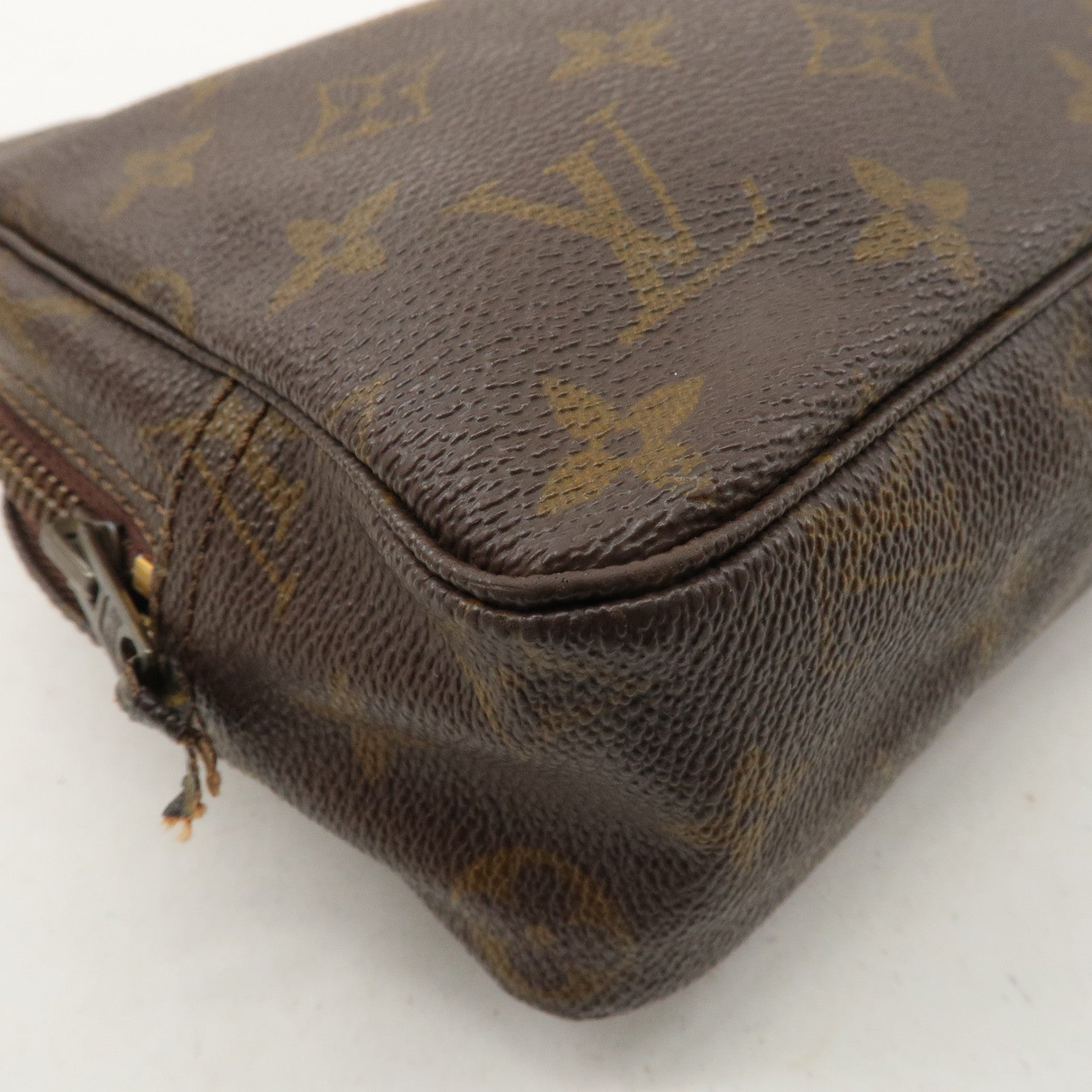 Louis Vuitton Monogram Trousse Toilette 23 Pouch Brown M47524