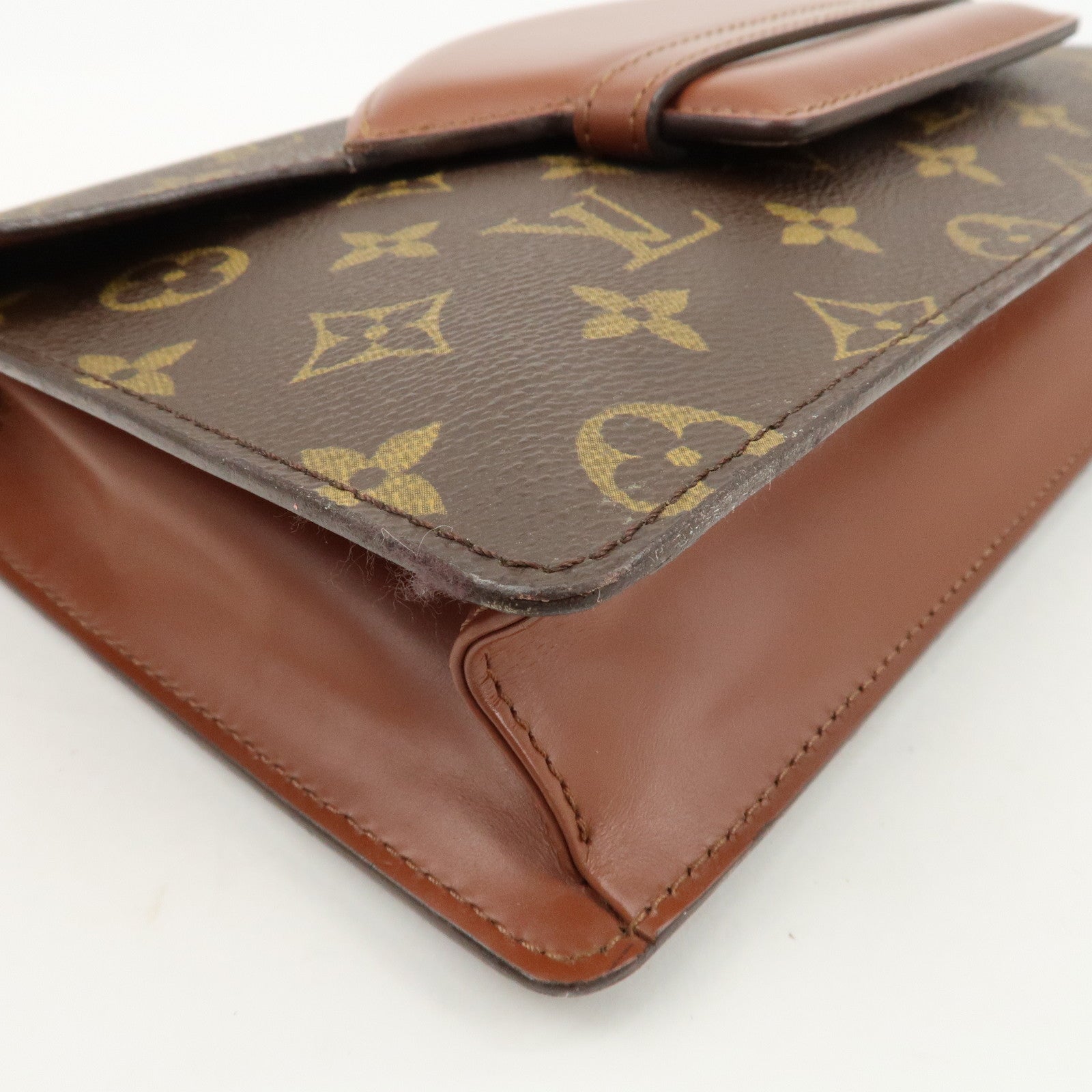 Louis Vuitton Monogram Canvas Chaillot Clutch Bag M51788 Used