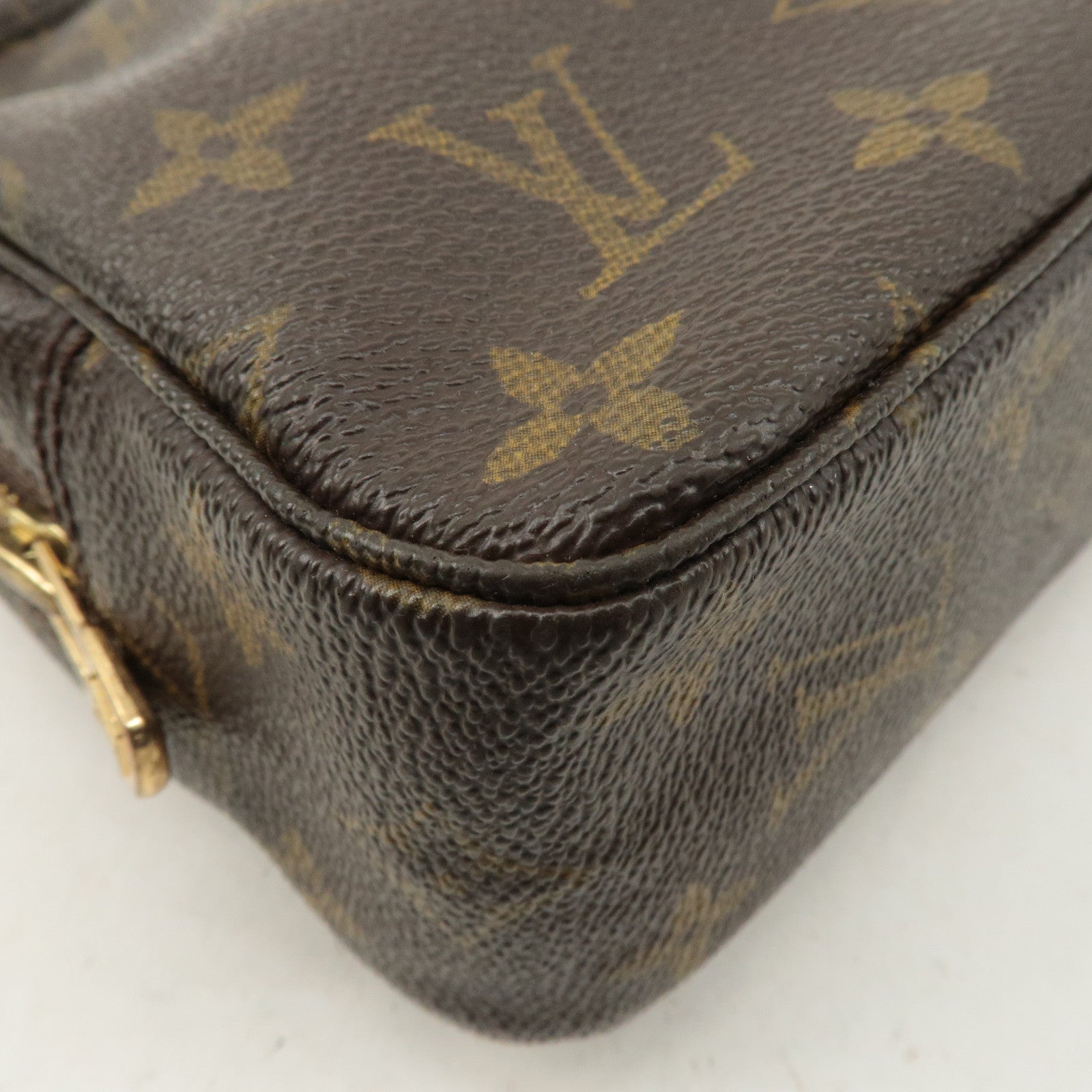 Louis Vuitton Monogram Trousse Toilette 23 Pouch Brown M47524