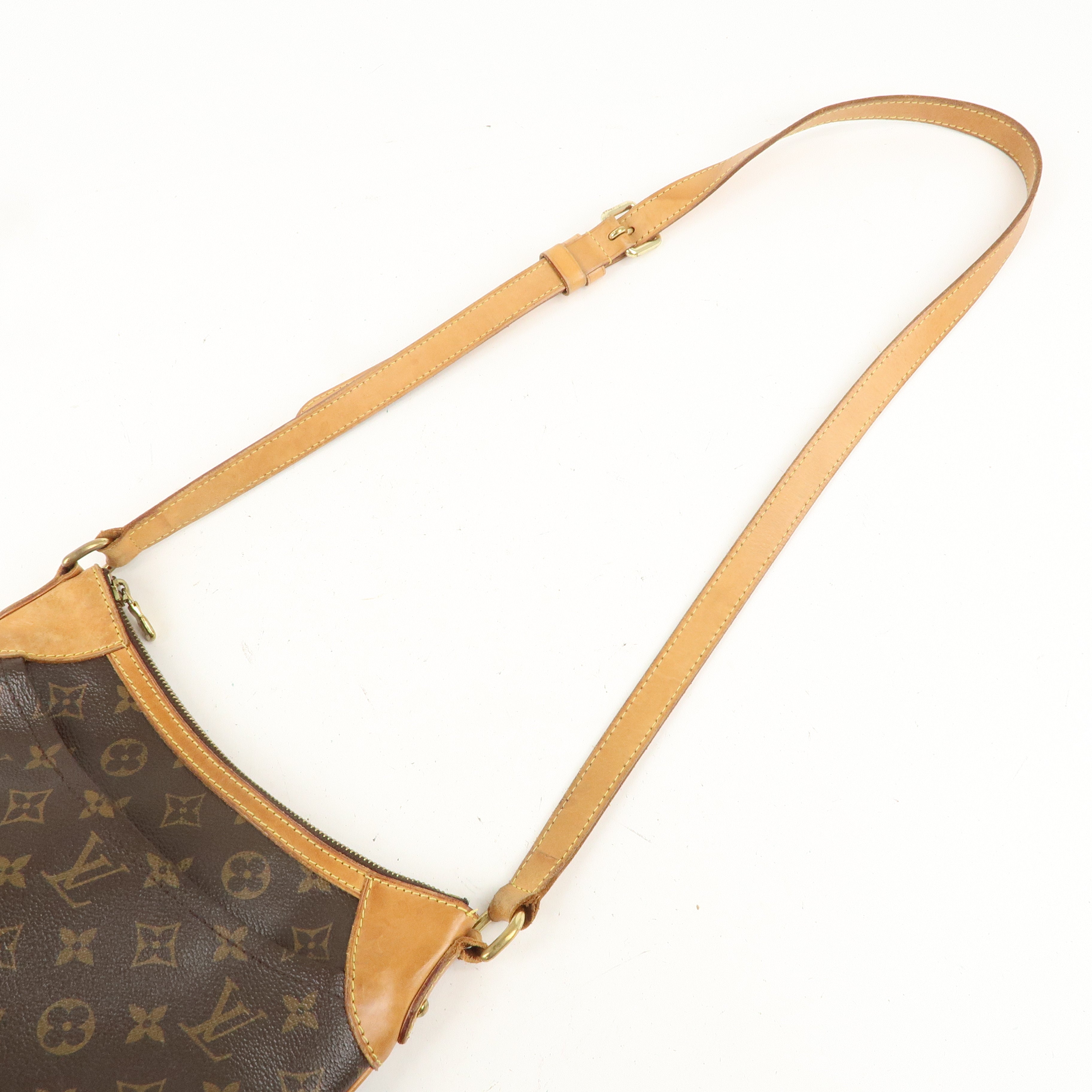 Louis Vuitton Monogram Odeon PM Shoulder Bag Brown M56390