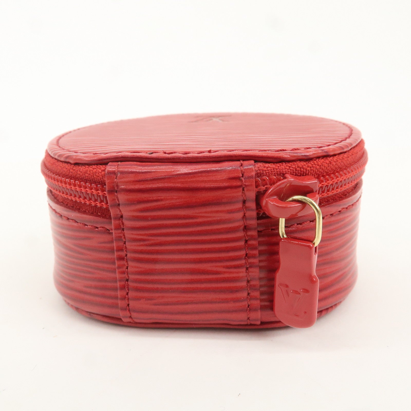 Louis Vuitton Epi Ecrin Bijoux8 Jewelry Case Castillian Red M48227