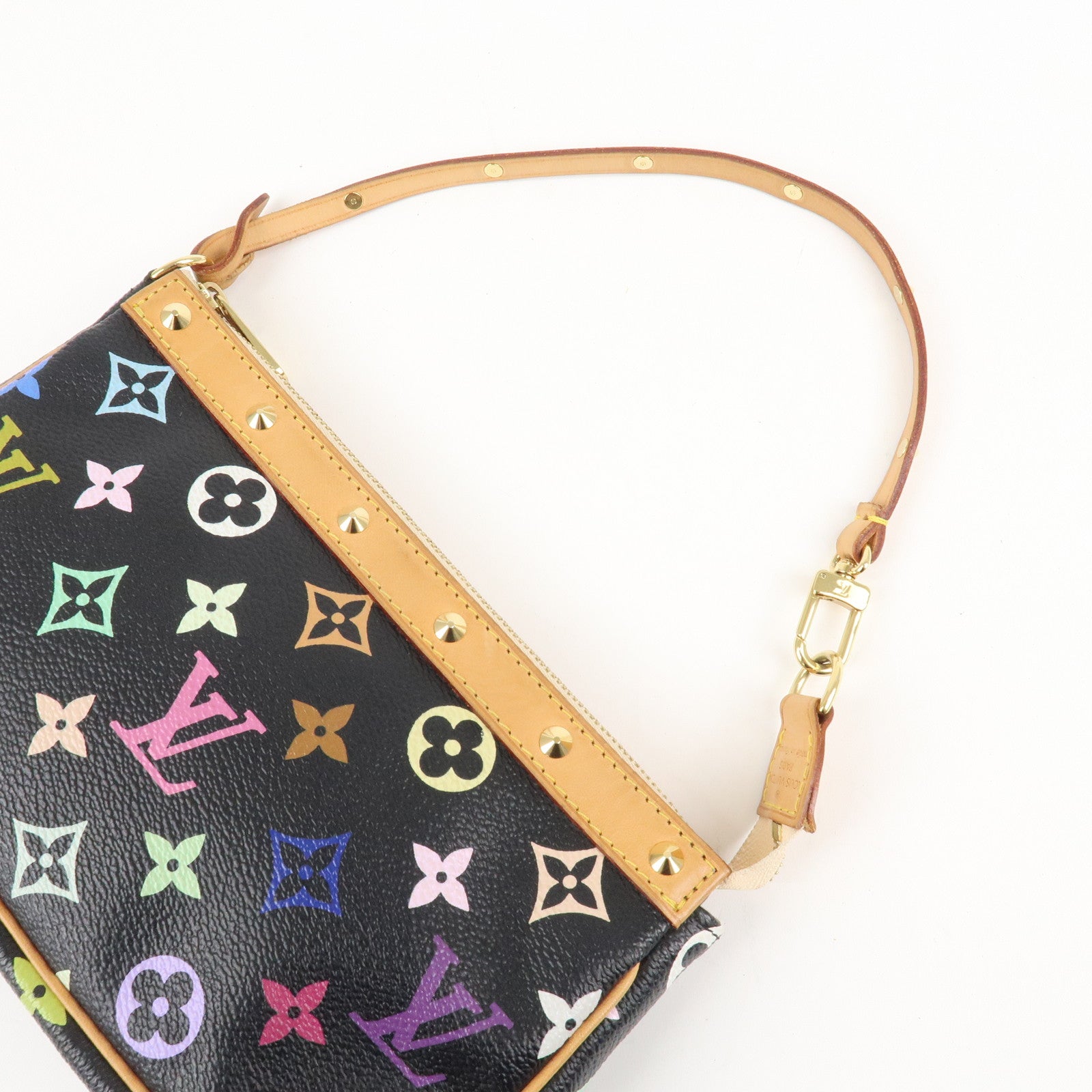 Louis Vuitton Monogram Multicolor Pochette Accessoires Noir M92648 Used