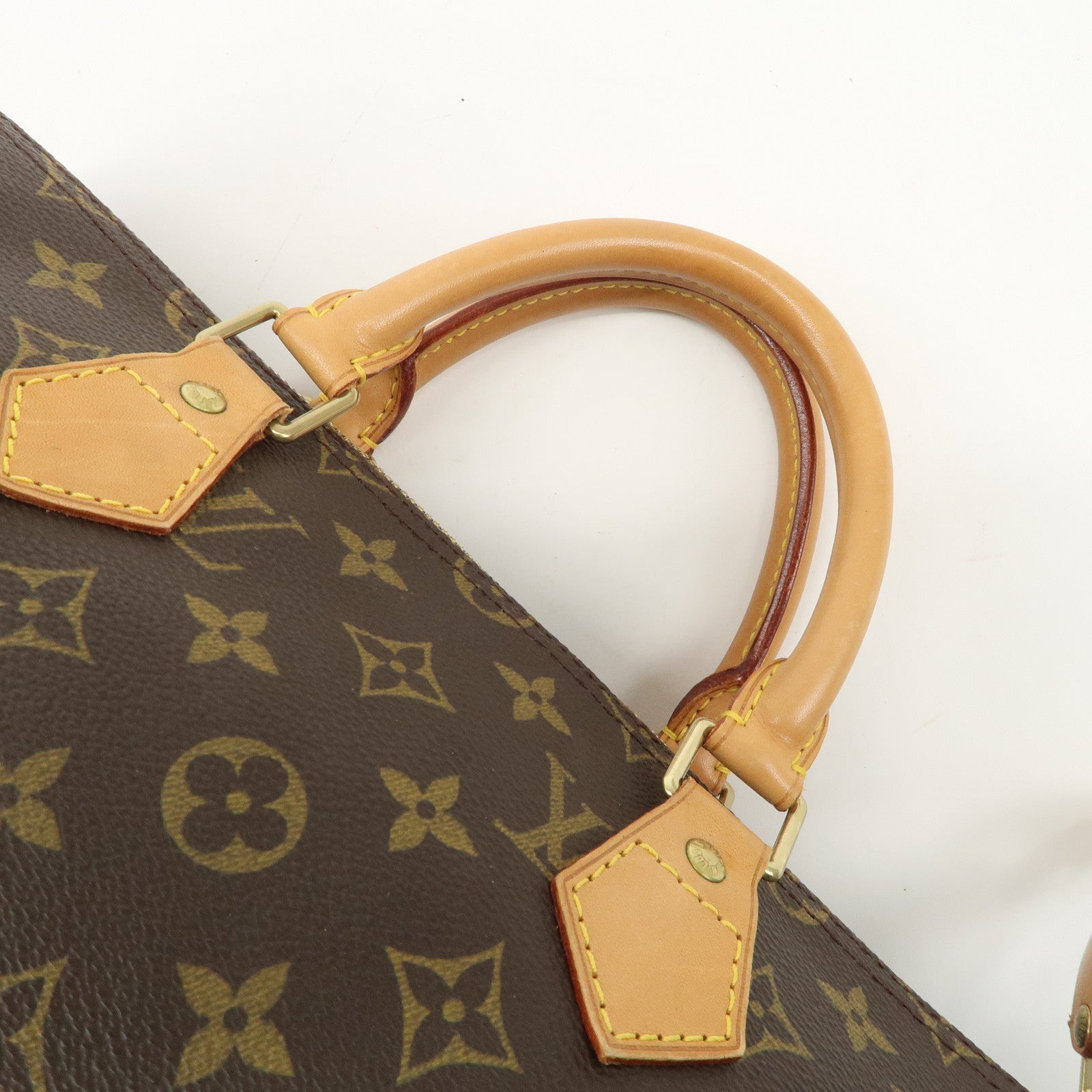 Louis Vuitton Monogram Speedy 35 Hand Bag Boston Bag M41524 Used