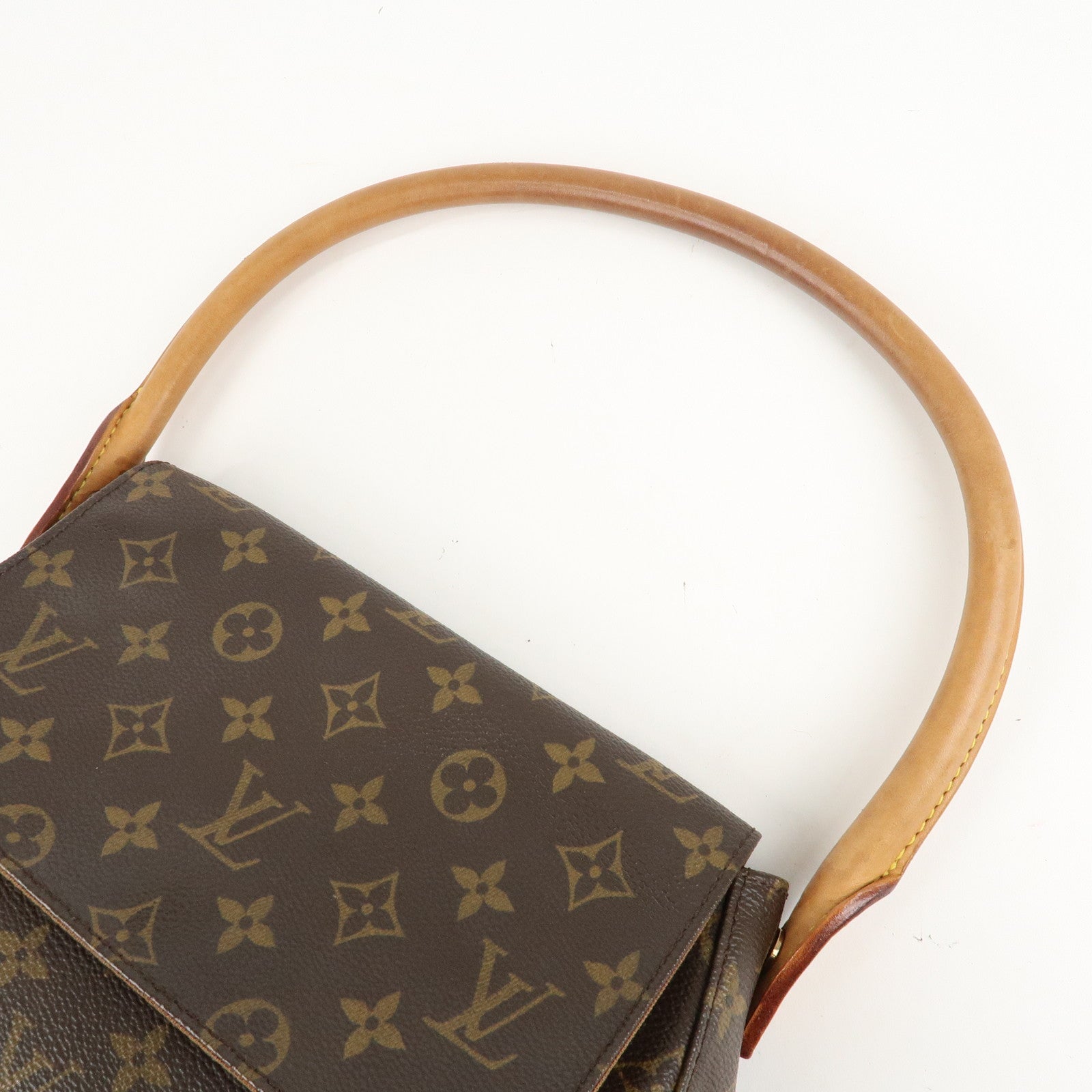 Louis Vuitton Monogram Mini Looping Shoulder Bag Hand Bag M51147 Used