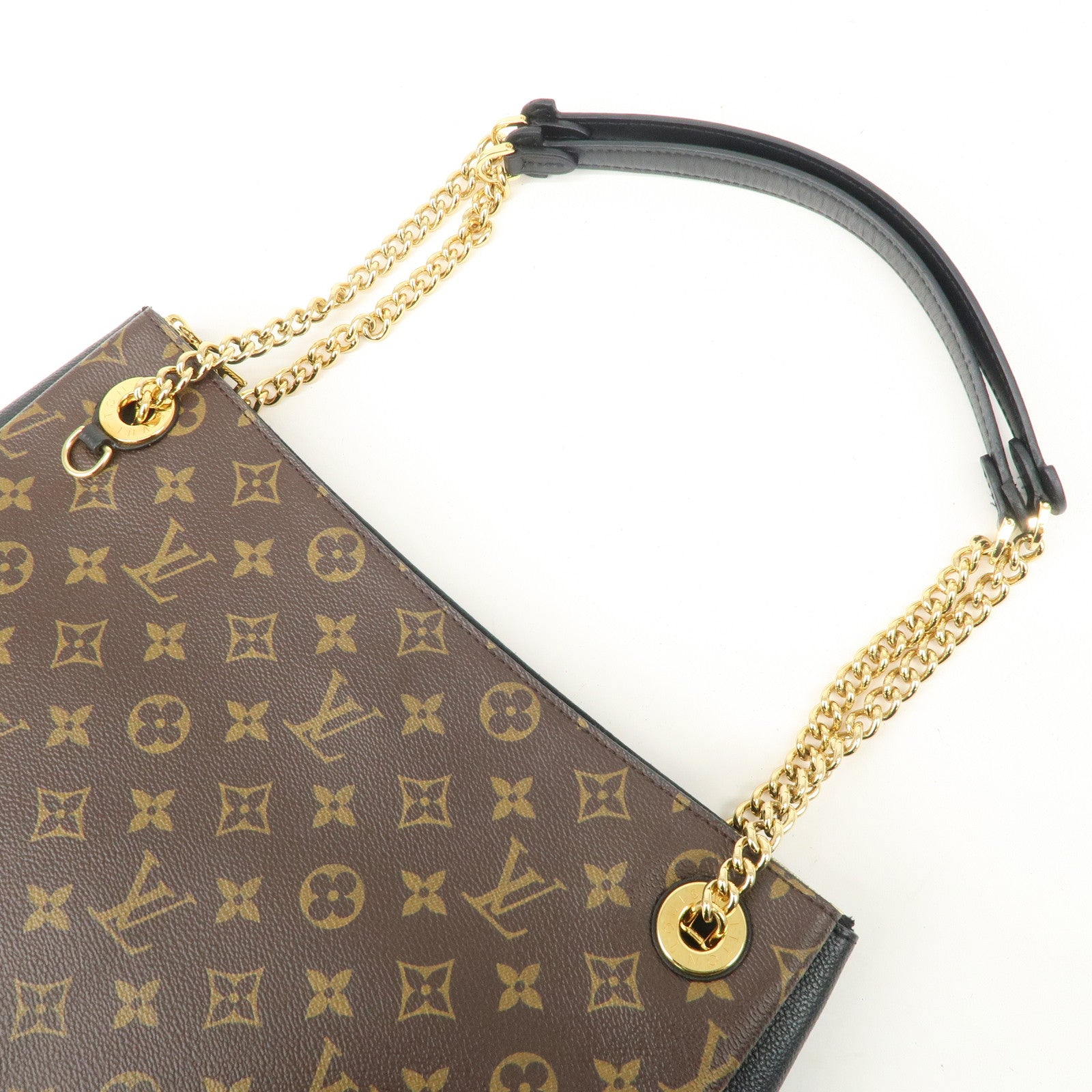 Louis Vuitton Monogram Suresnes MM Shouler bag Noir M43772 Used