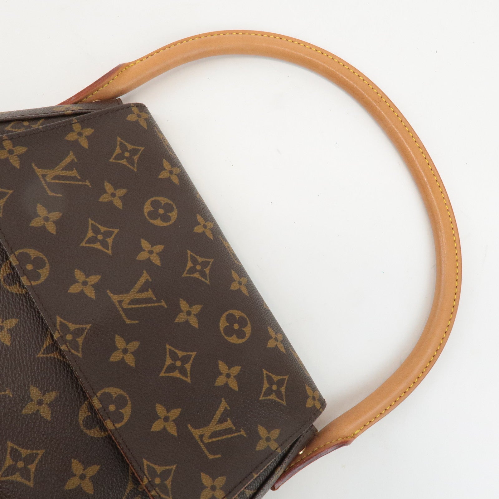 Louis Vuitton Monogram Mini Looping Shoulder Bag Brown M51147