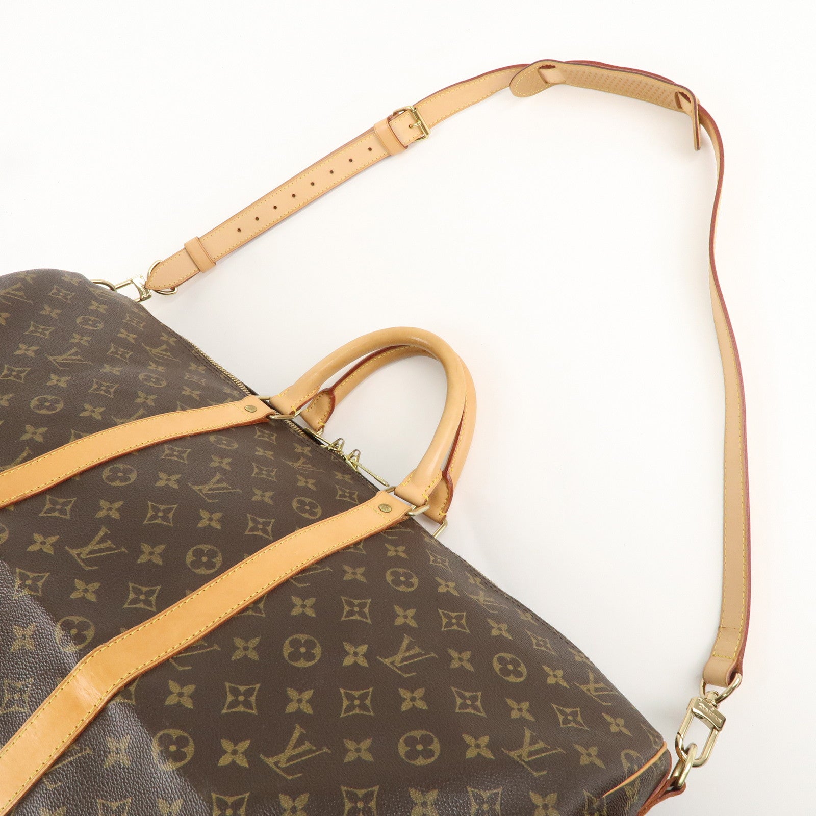 Louis Vuitton Monogram Keep All Bandouliere 55 Bag M41414