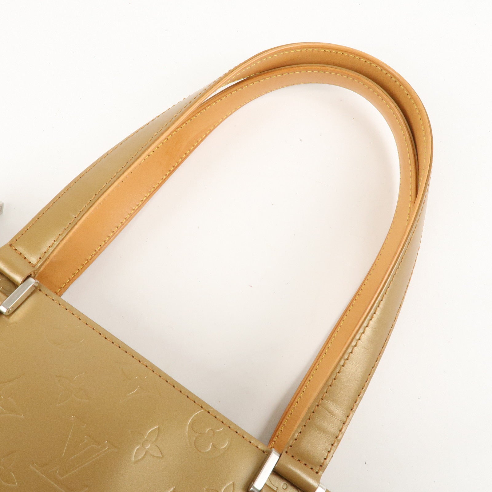 Louis Vuitton Monogram Matte Stockton Hand Bag M55117 Used