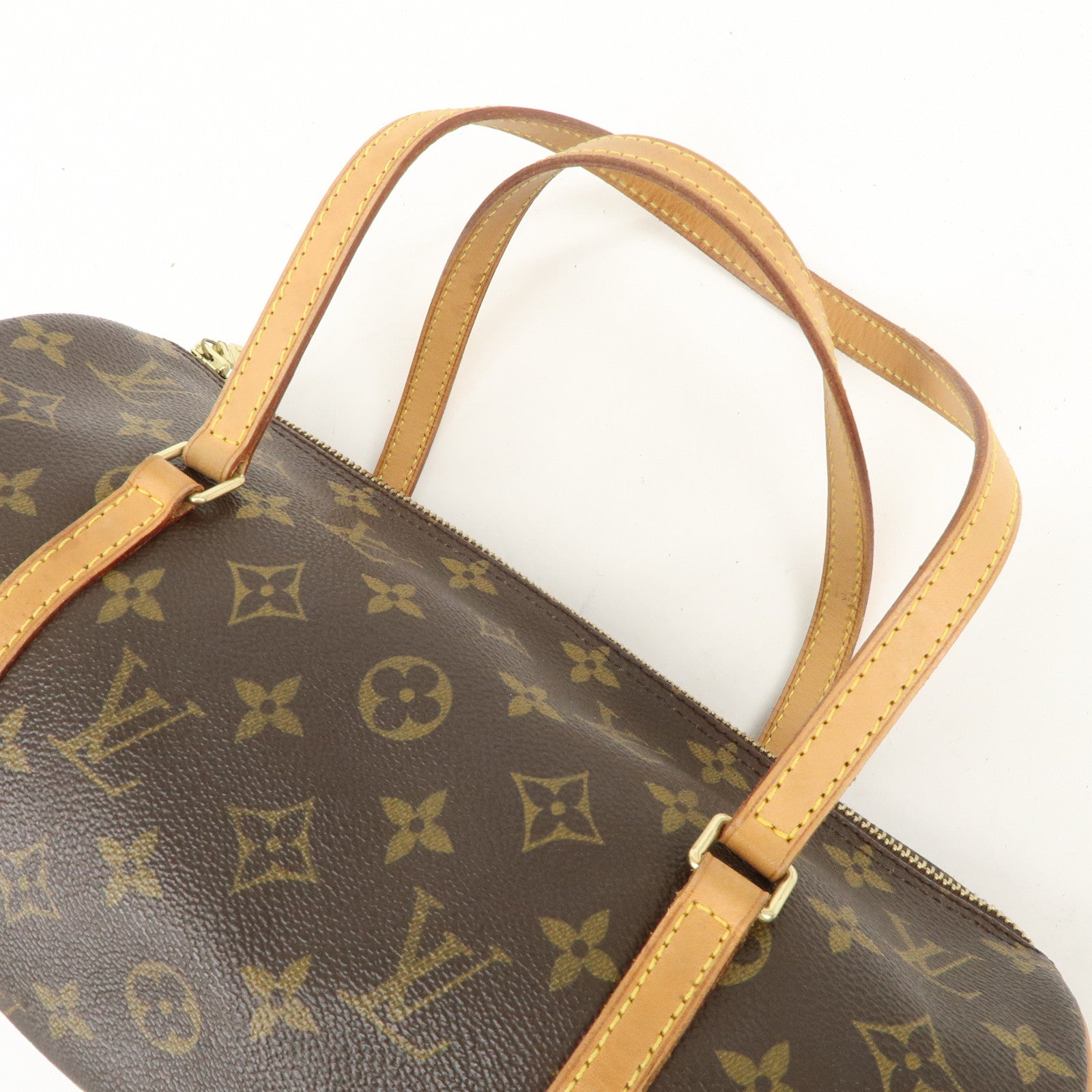 Louis Vuitton Monogram Papillon 30 Hand Bag New Style M51385 Used