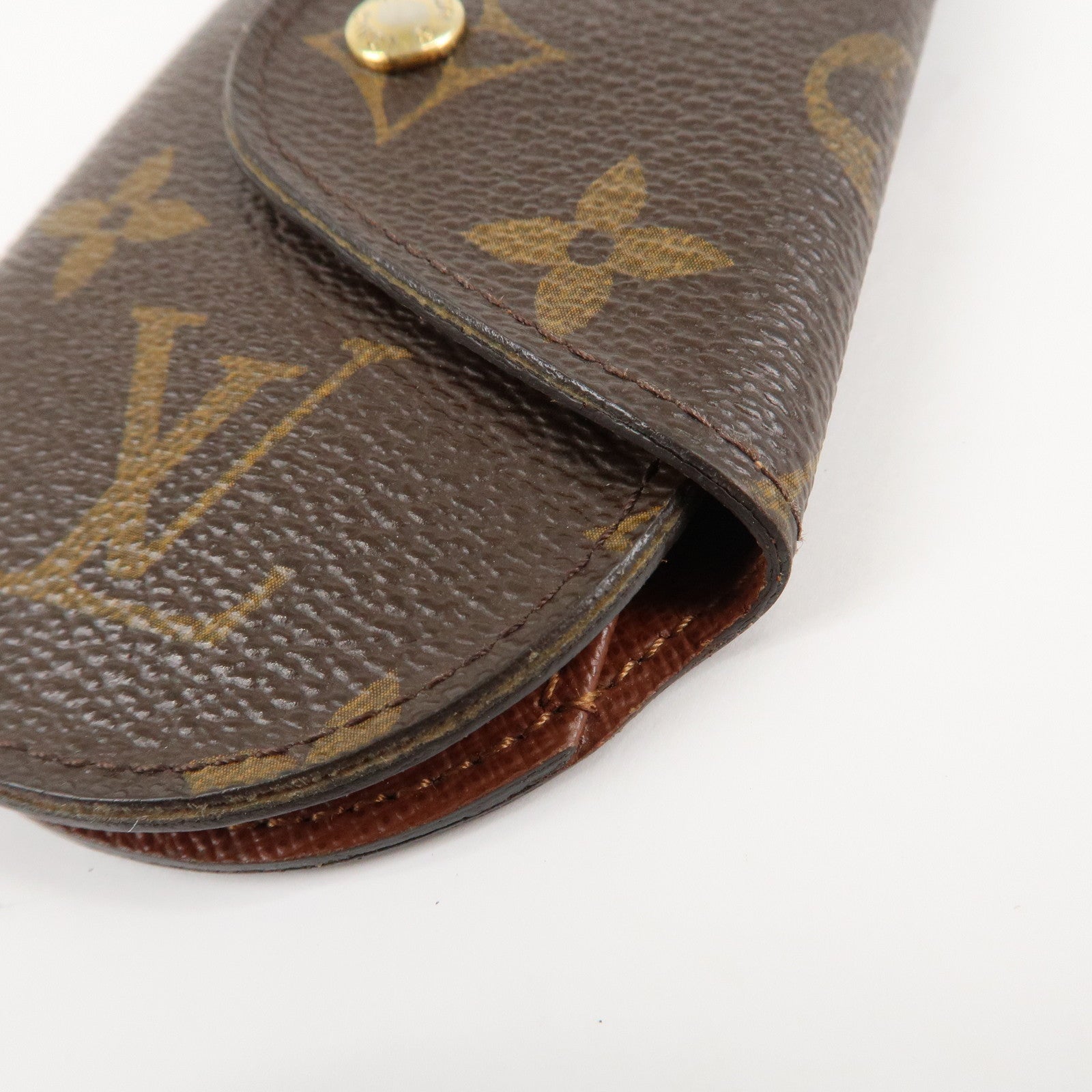 Louis Vuitton Monogram Rond GM Key Case Brown M60116 Used