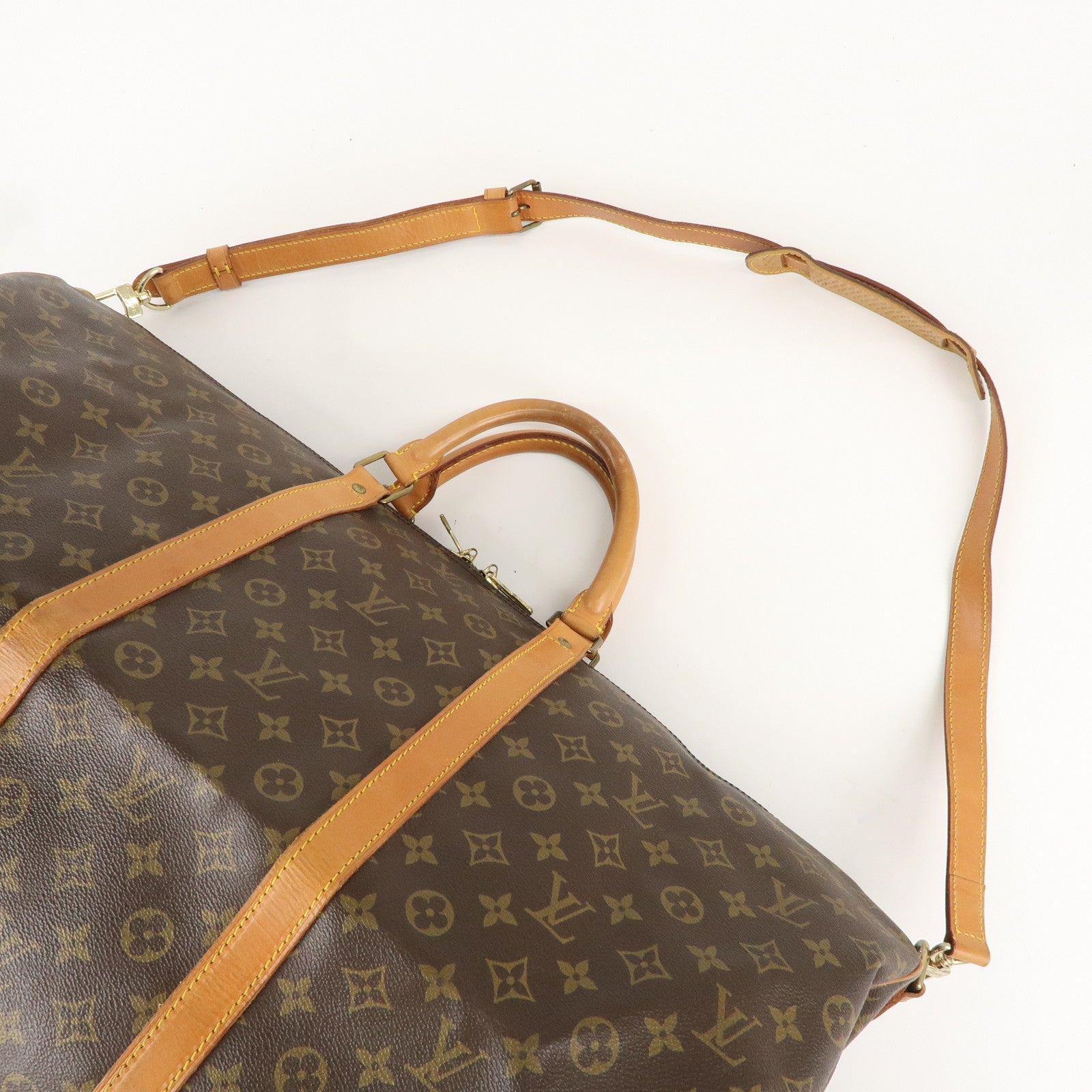 Louis Vuitton Monogram Keep All Bandouliere 60 Bag M414124