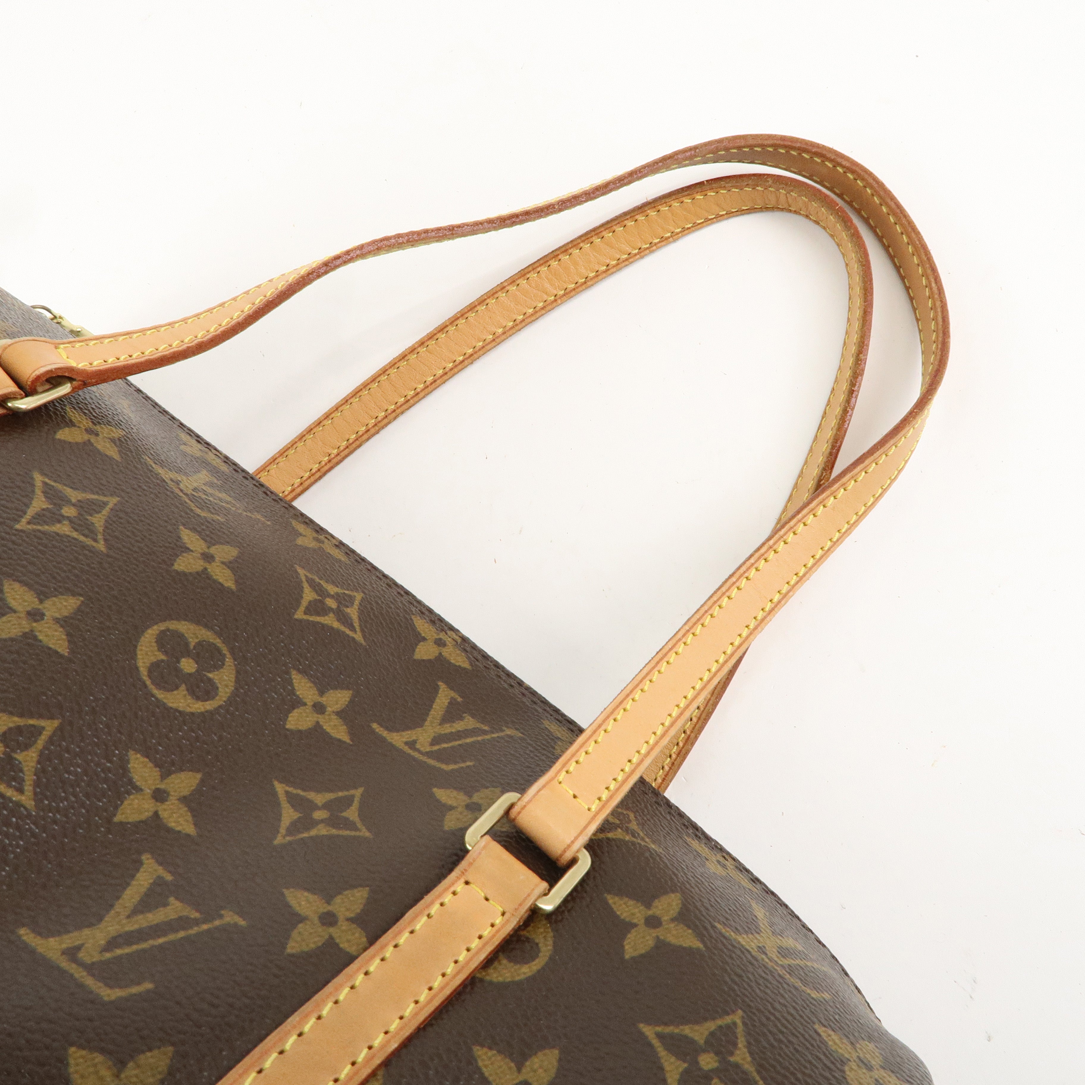 Louis Vuitton Monogram Papillon 30 Hand Bag 
Pouch Brown M51385