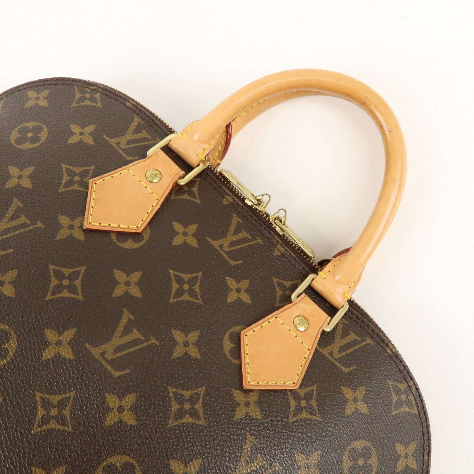 Louis Vuitton Monogram Alma Hand Bag Brown M51130