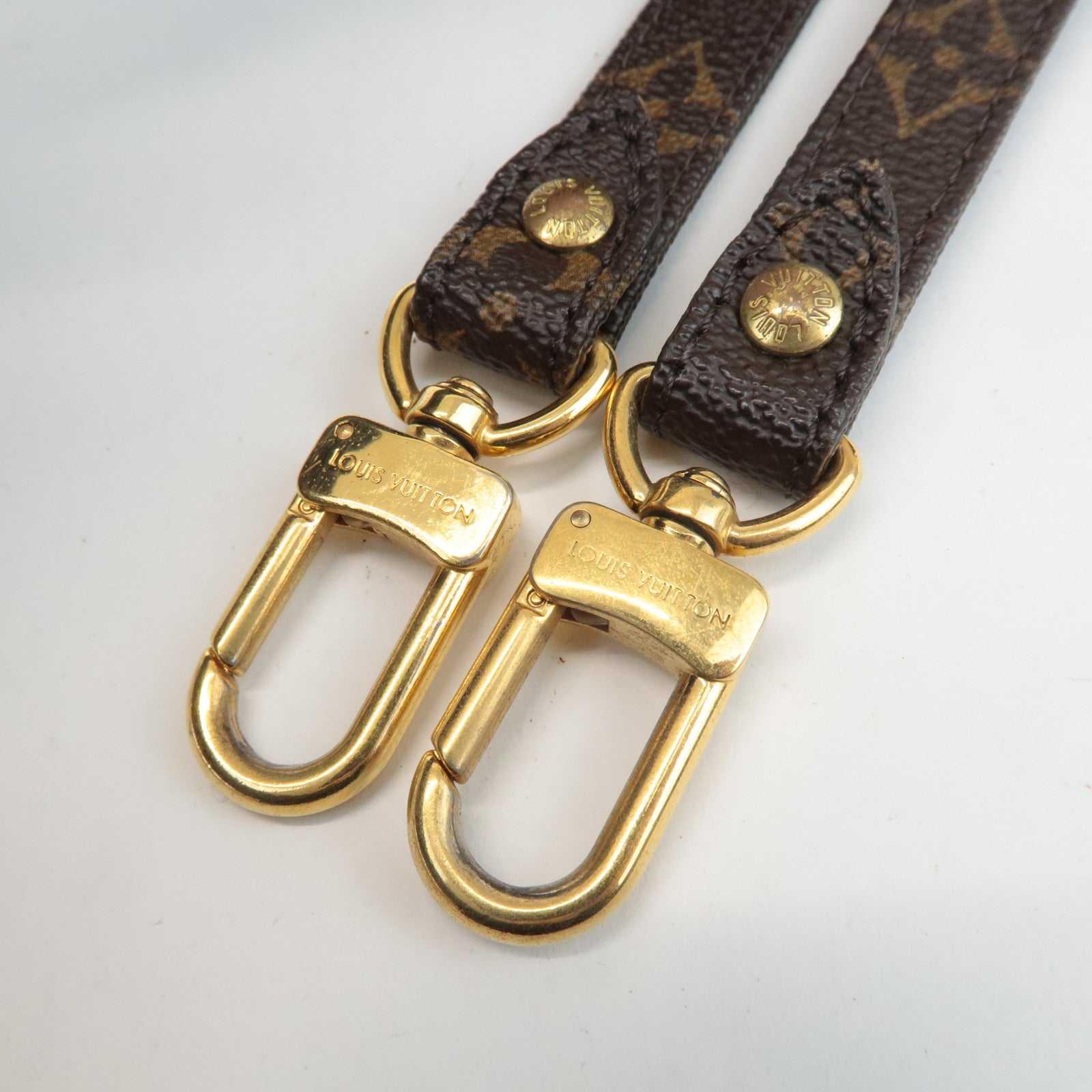 Louis Vuitton Monogram Canvas Adjustable Shoulder Strap J52315 Used