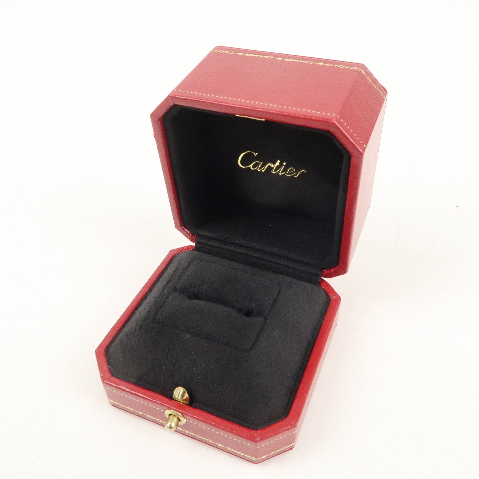 Cartier Set of 10 Ring Box Display Box Jewelry Box For Ring Red