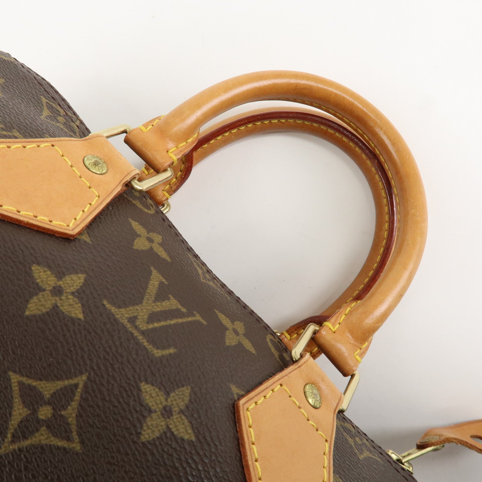 Louis Vuitton Monogram Speedy 25 Hand Bag Boston Bag M41528 Used