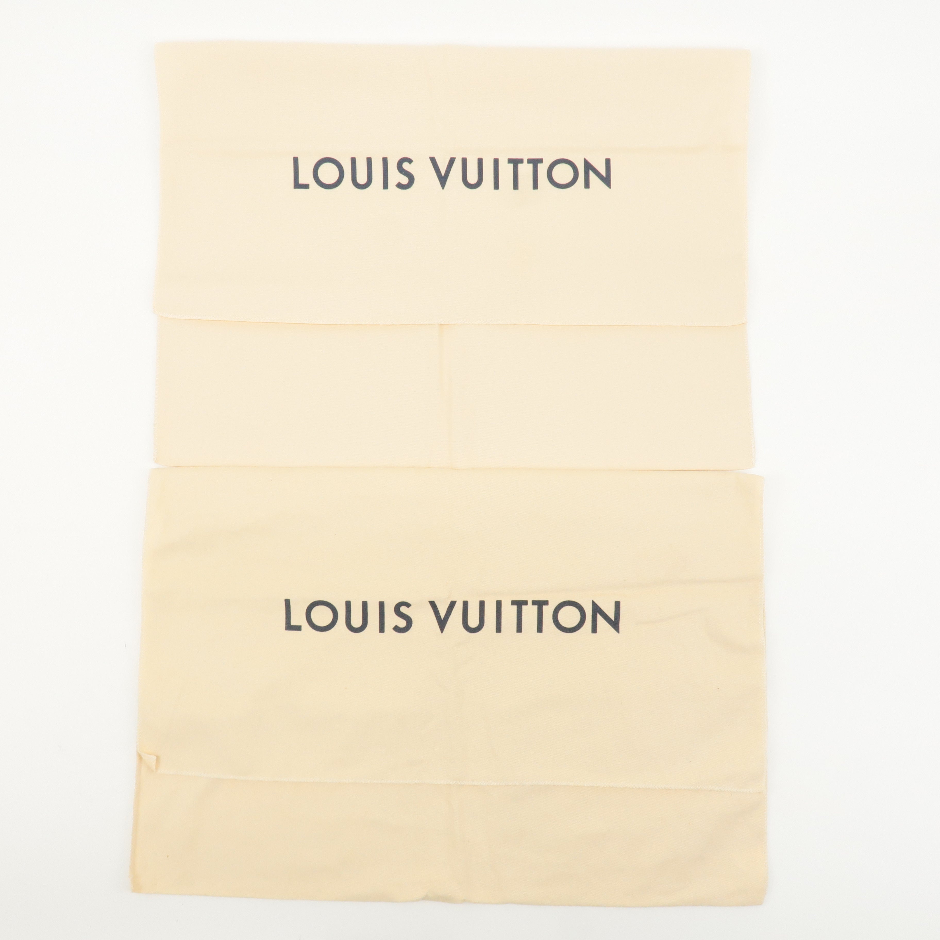 Louis Vuitton Set of 10 Storage Bag Dust Bag New Model Beige