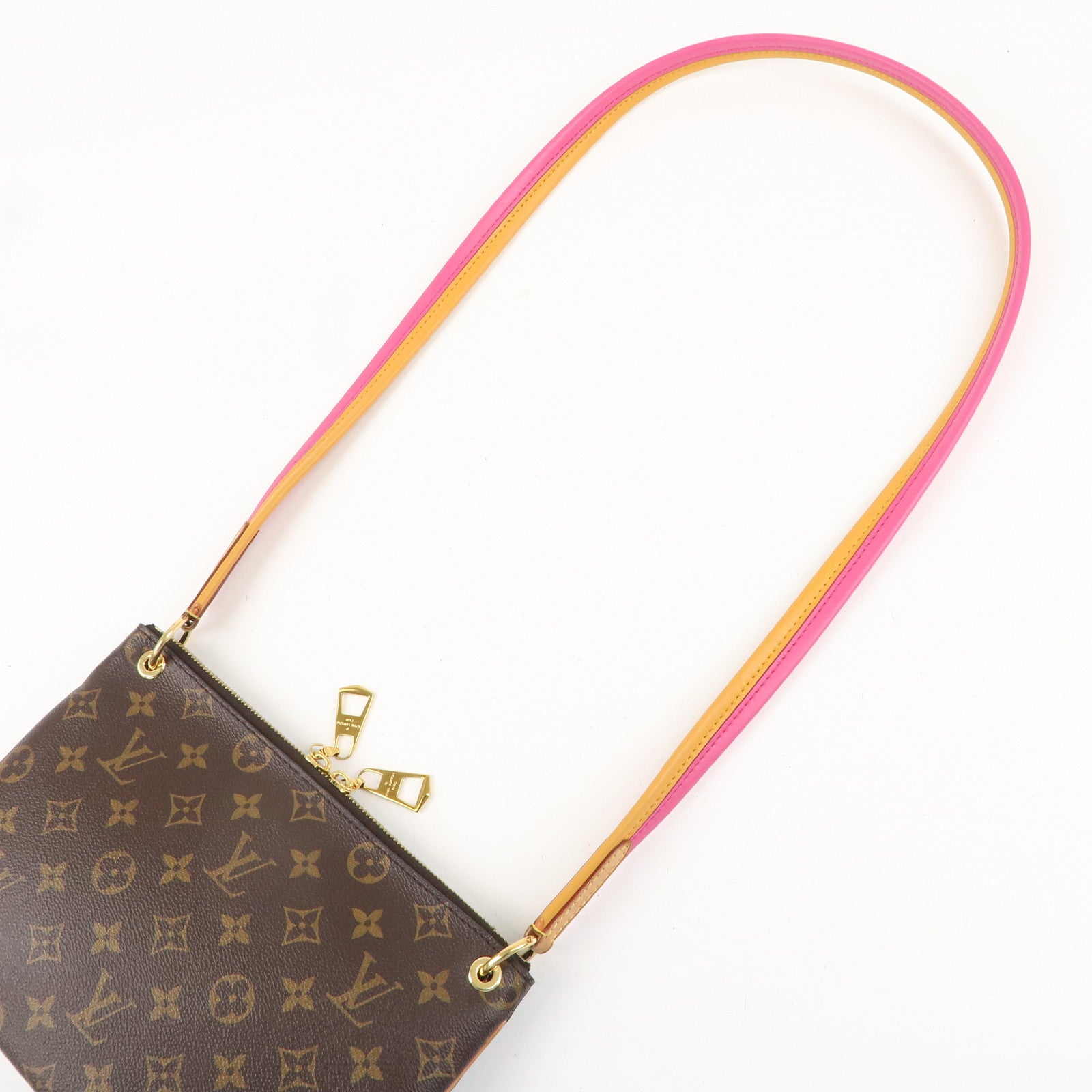 Louis Vuitton Monogram Lorette Shoulder Bag Hot Pink M44053