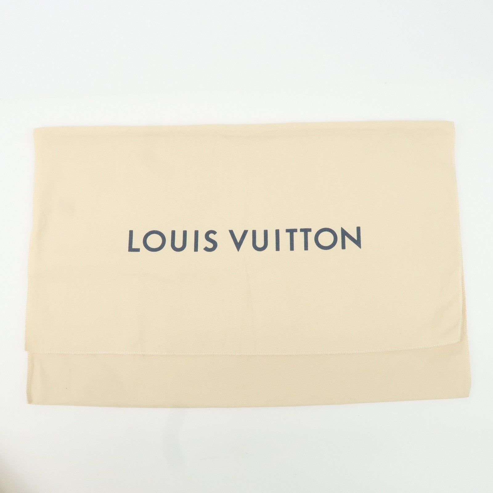 Louis Vuitton Set Of 10 Dust Bag Flap Style Beige Used