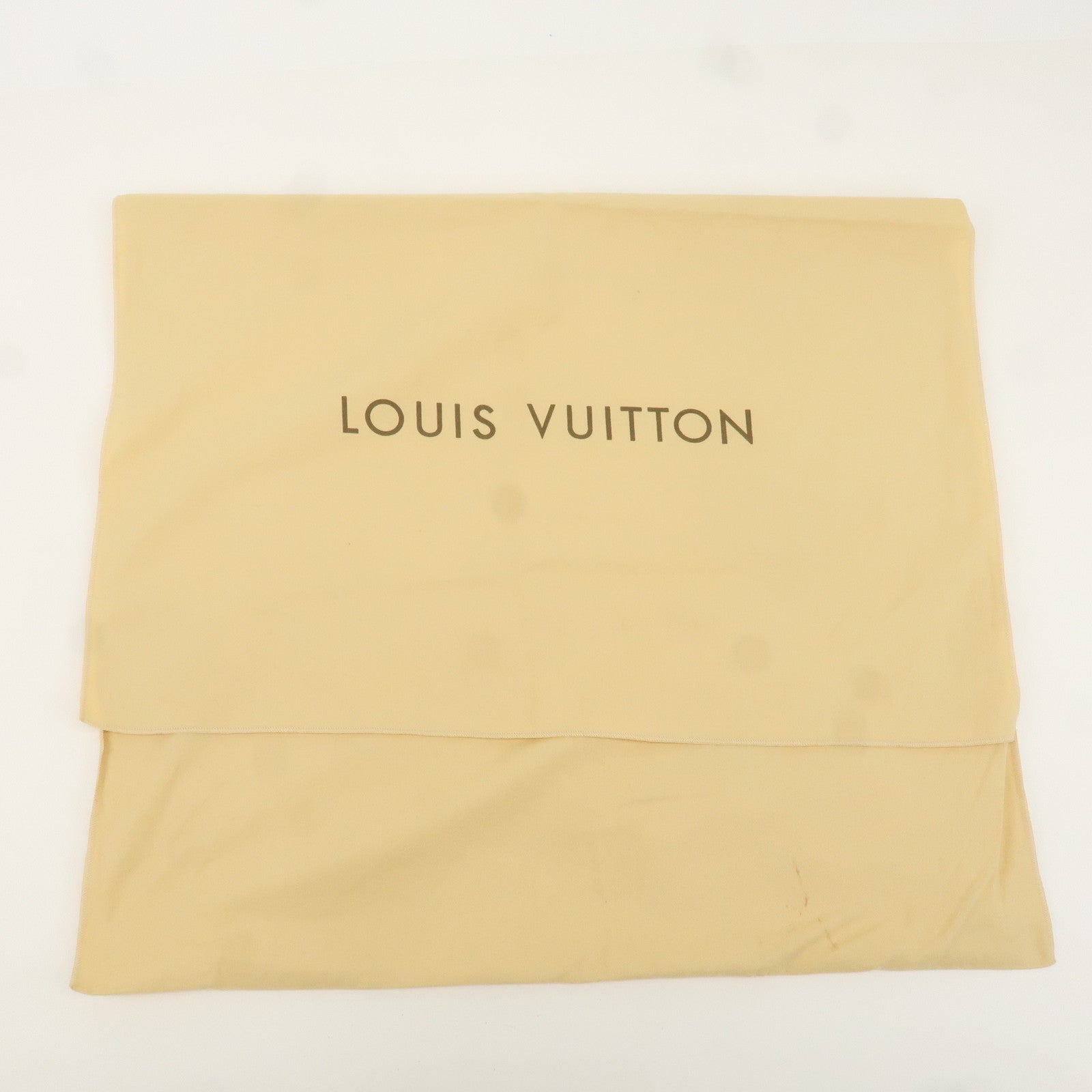 Louis Vuitton Set of 10 Dust Bag Storage Bag Flap Beige