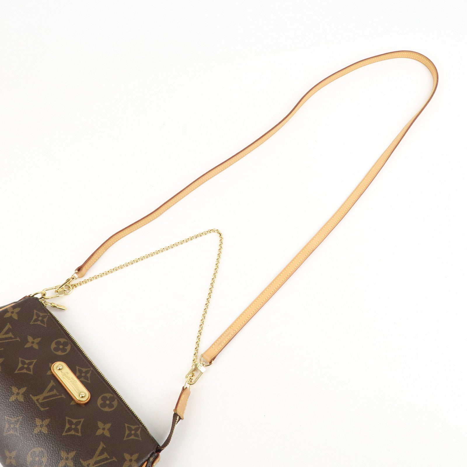 Louis Vuitton Monogram Eva 2 Way Pouch Shoulder Bag M95567 J00145 Used