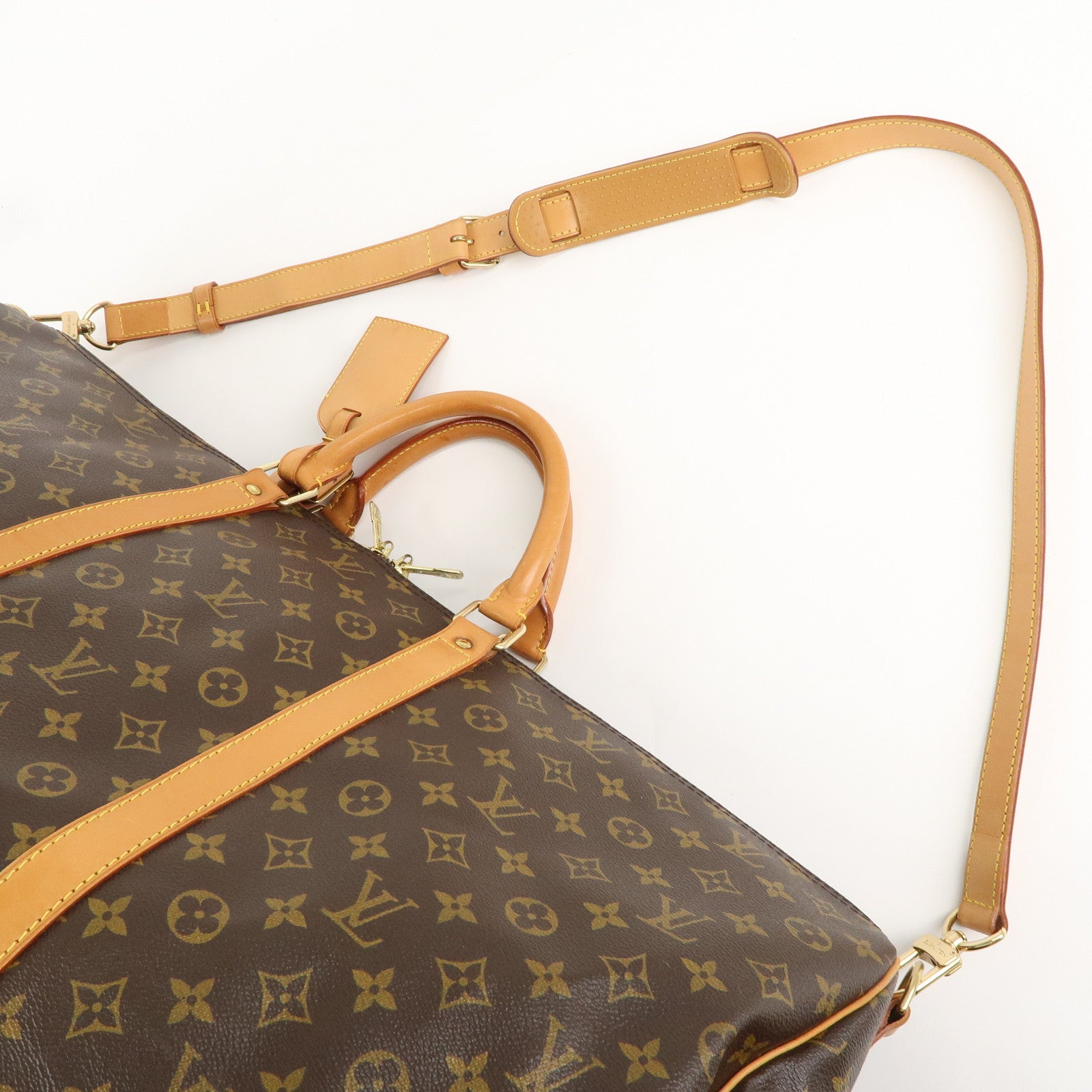 Louis Vuitton Monogram Keep All Bandouliere 60 Bag M41412