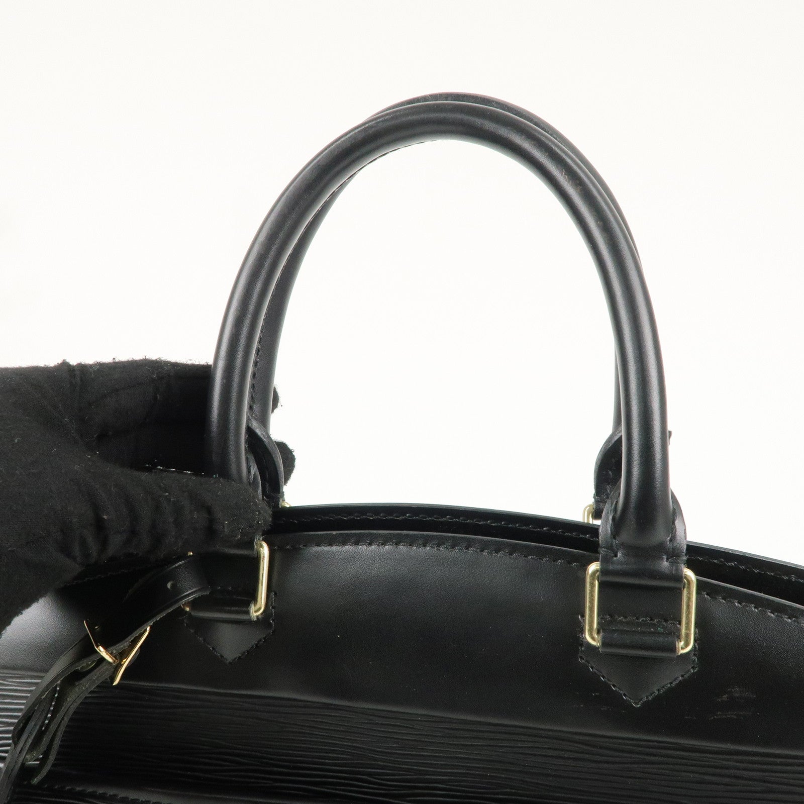 Louis Vuitton Epi Leather Riviera Hand Bag Noir Black M48182