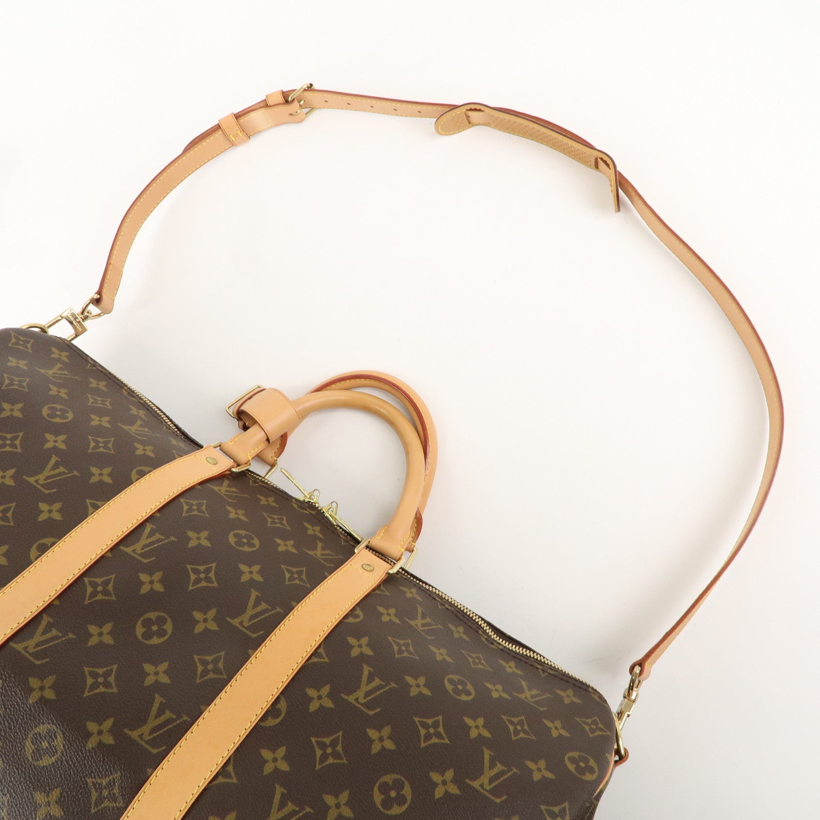 Louis Vuitton Monogram Keep All 50 Boston Bag M41416