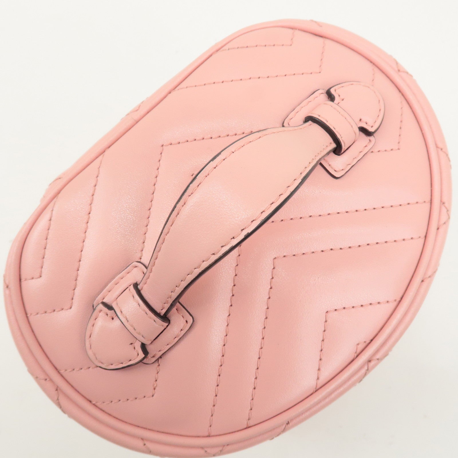 GUCCI GG Marmont Leather Cosmetic Bag Cosmetic Pouch Pink 624615