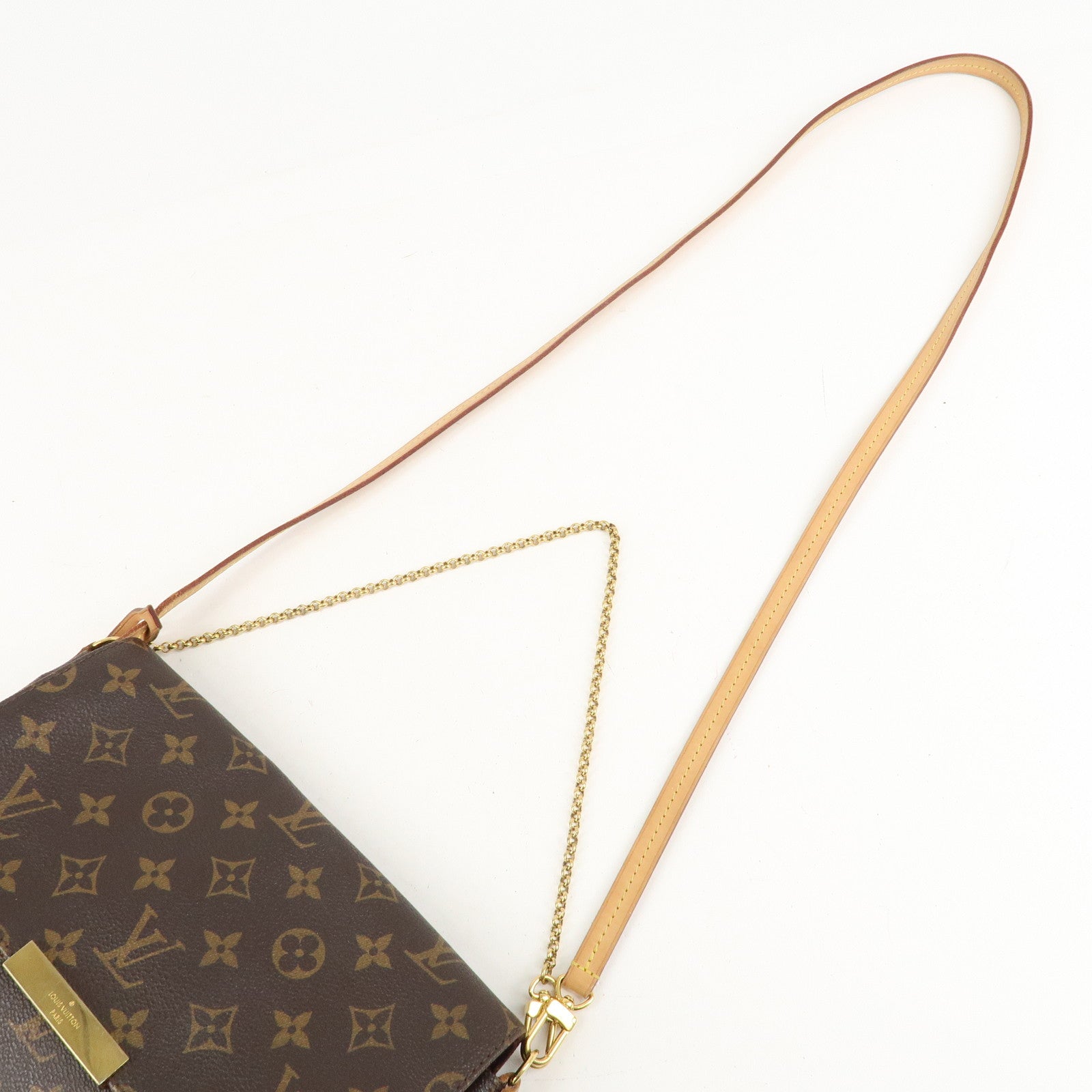 Louis Vuitton Monogram Favorite MM 2Way Shoulder Bag M40718 Used