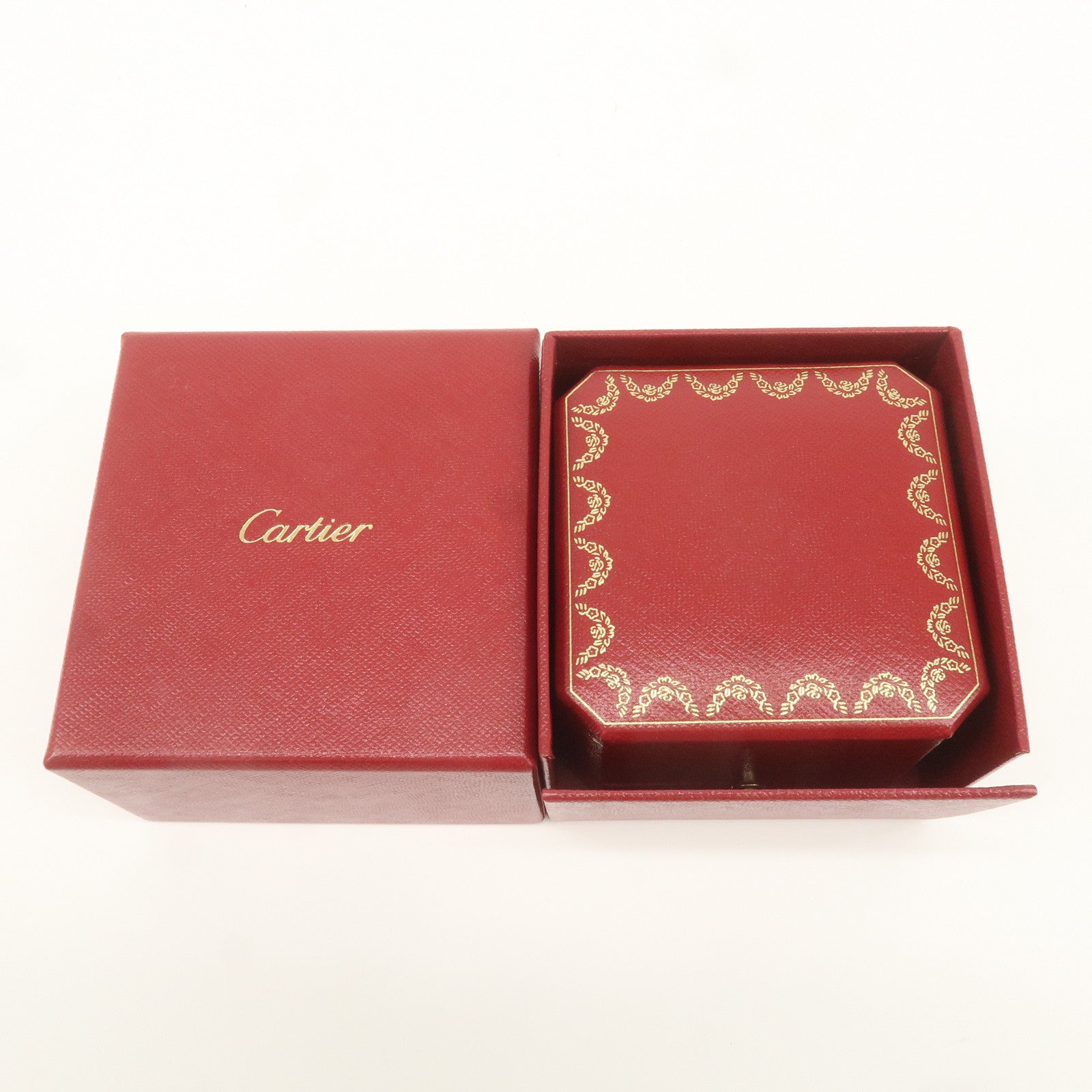 Cartier Set of 2 Ring Box Display Box Jewelry Box For Ring