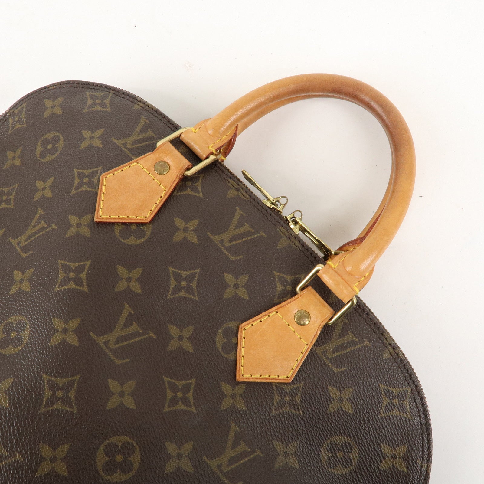 Louis Vuitton Monogram Alma Hand Bag Brown M51130