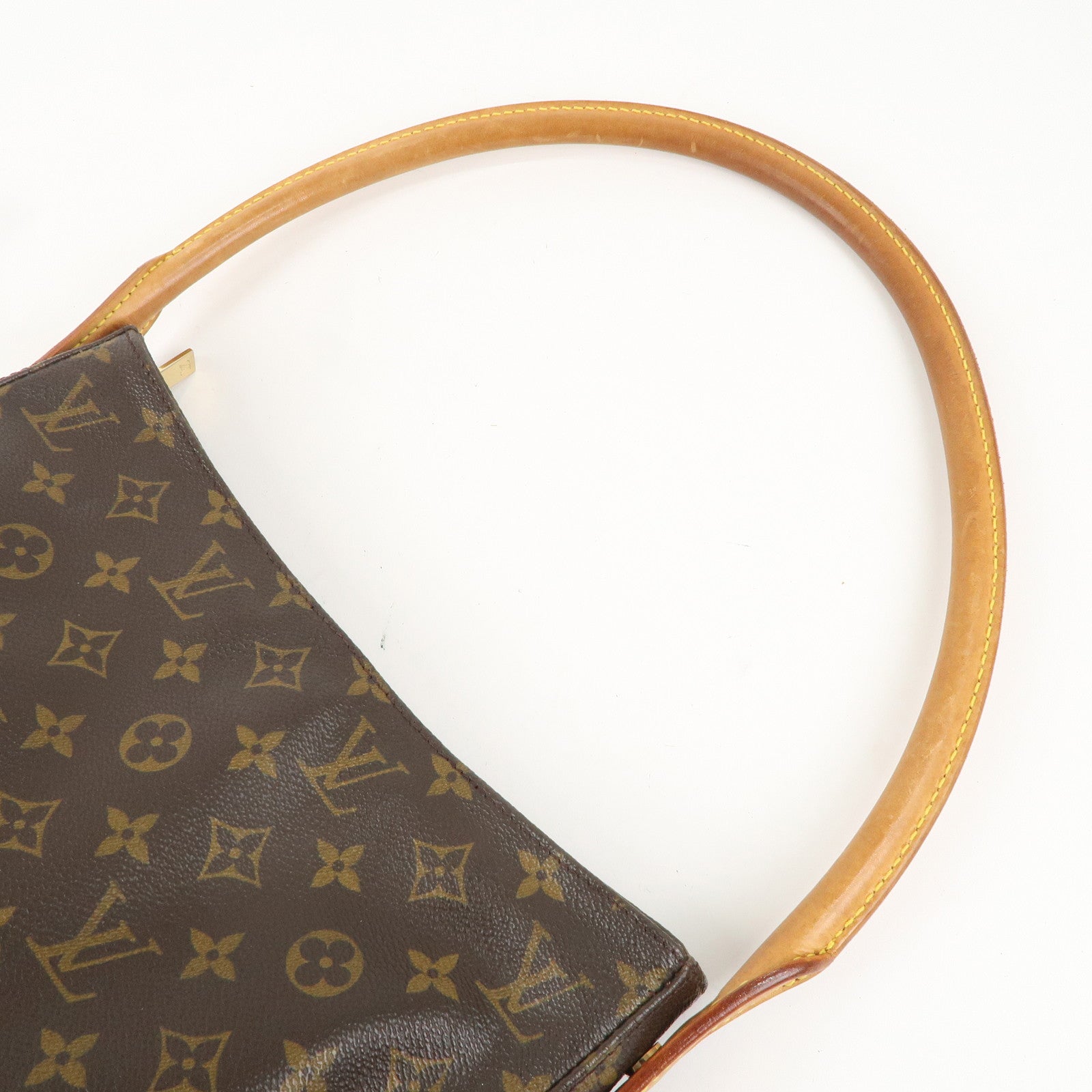 Louis Vuitton Monogram Looping GM Shoulder Bag Brown M51145