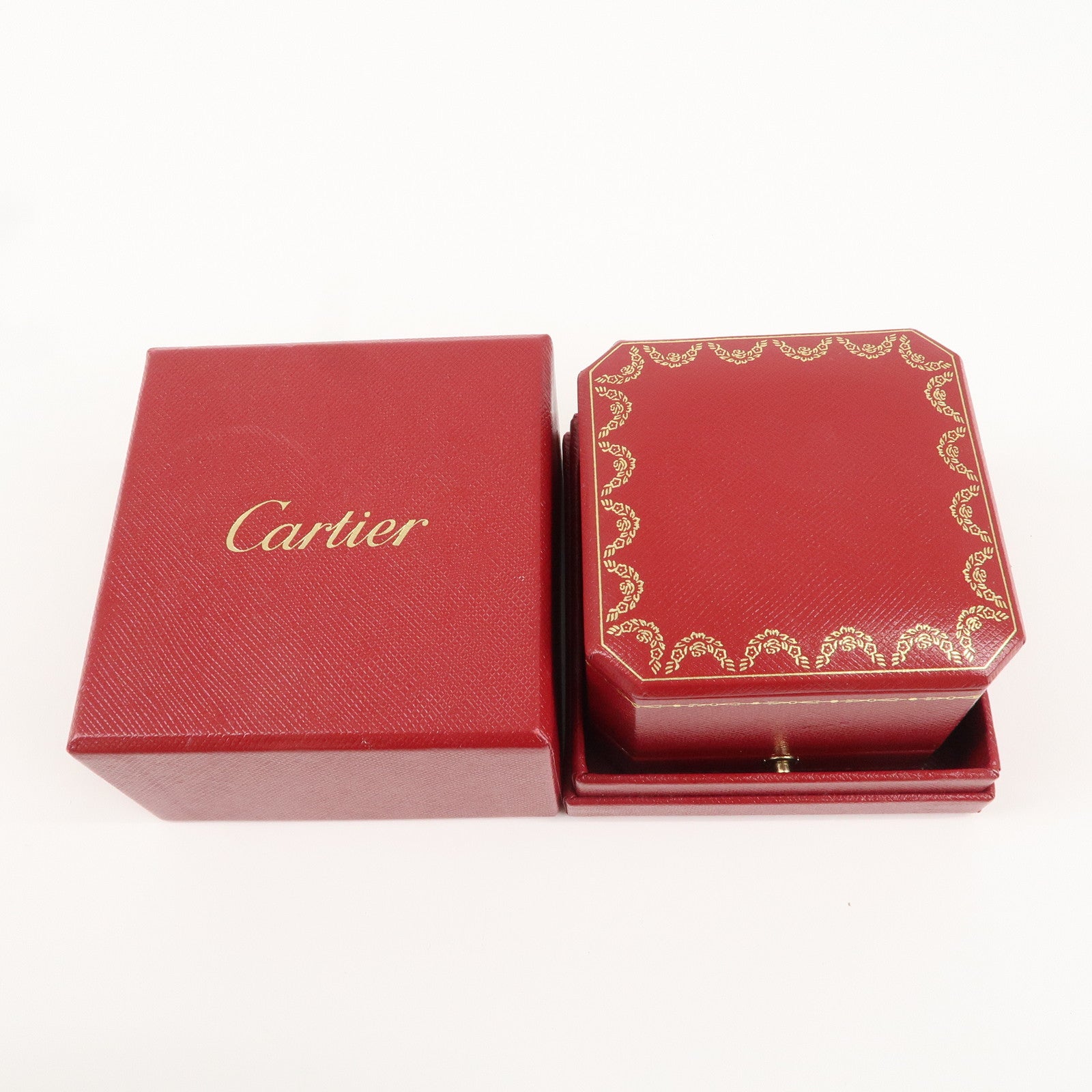 Cartier Set of 2 Ring Box Display Box Jewelry Box For Ring