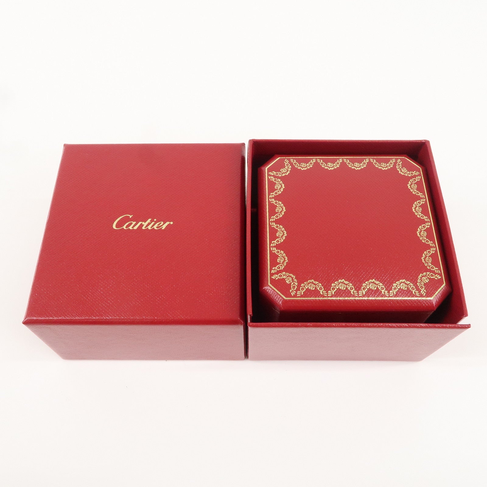 Cartier Set of 2 Ring Box Display Box Jewelry Box For Ring